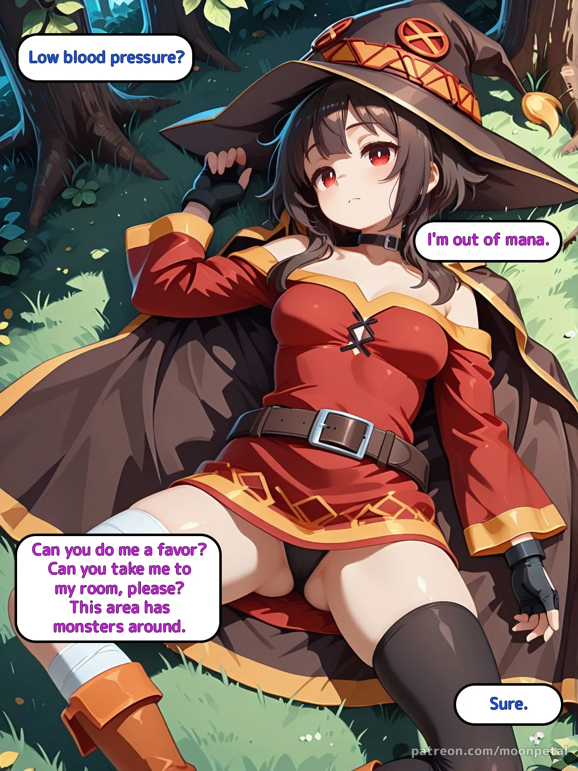 Wanna make a bet? ch. 11 - Megumin page 7 full