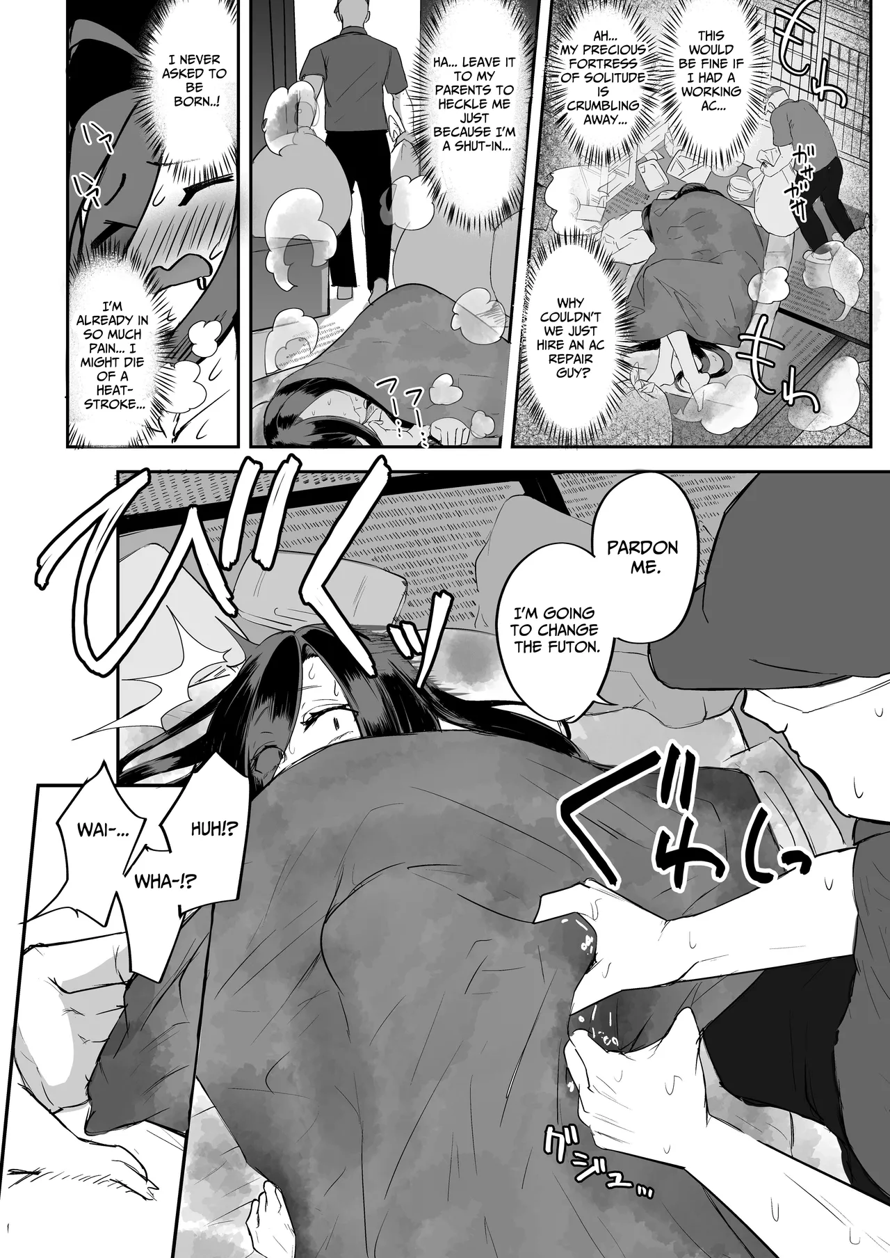 Futanari Hikikomori Shoujo Tamaki-chan | Futanari Shut-in Girl Tamaki-Chan page 4 full