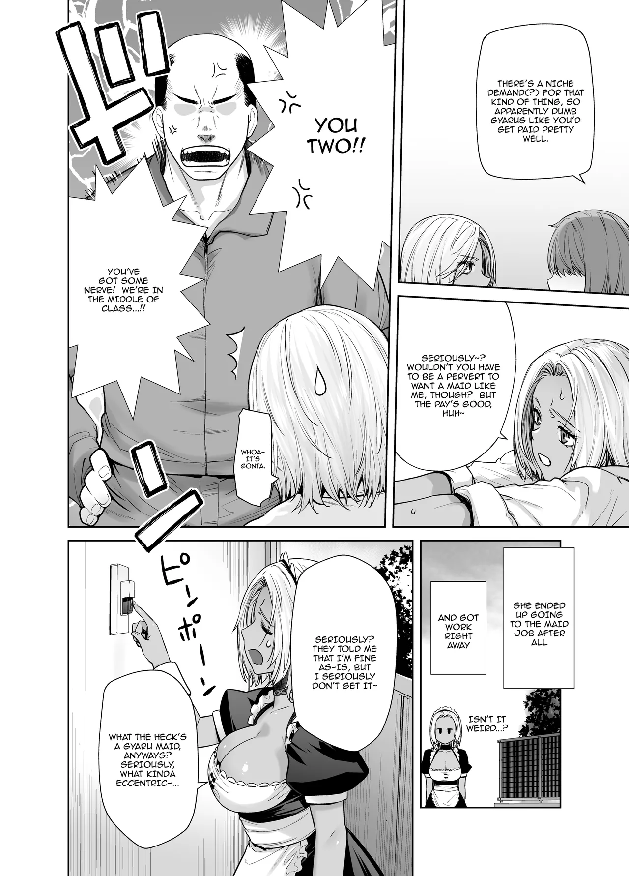 Tannin no Meido ni Nacchatta KURO GAL / The Black Gal Who Became The Homeroom Teacher's Maid page 5 full