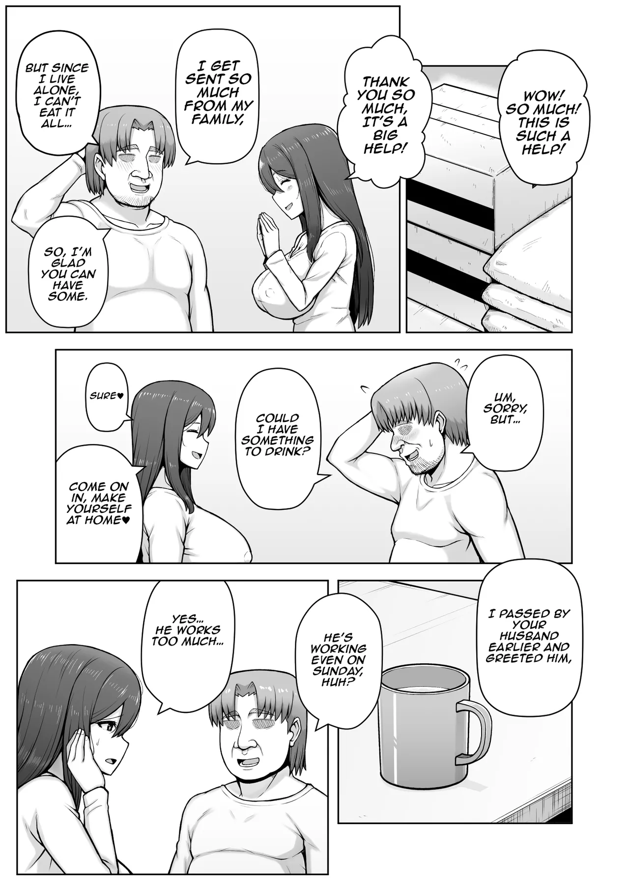 Okusan ga Kinyoku Ochisuru Dosukebe Zuma deshita | She was a lewd housewife who falls into depravity for money page 4 full