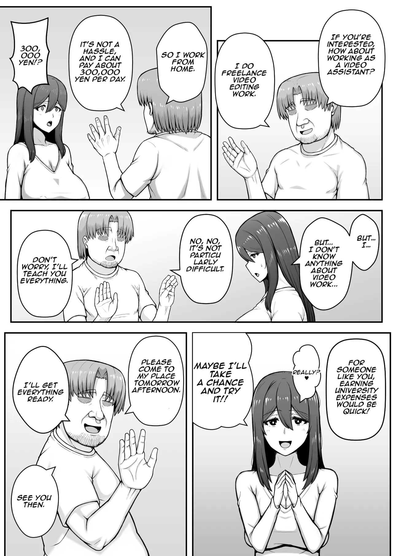 Okusan ga Kinyoku Ochisuru Dosukebe Zuma deshita | She was a lewd housewife who falls into depravity for money page 6 full