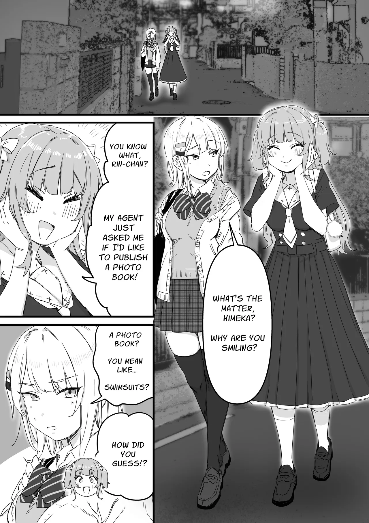 Mizugi Idol no Nama Oppai wo Minna no Mae de Sarashitai | Swimsuit Idol Wants to Expose Her Titties to Everyone page 2 full