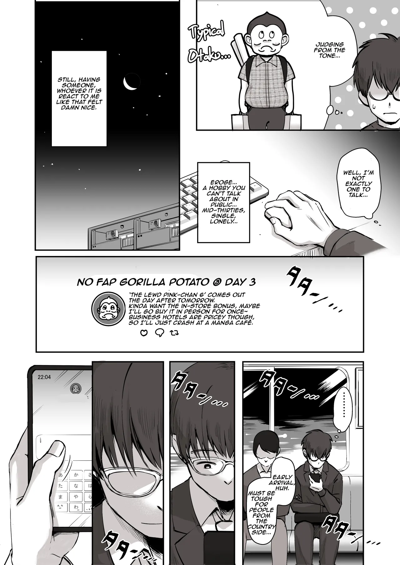 Nichiya Eroge o Atsuku Katariatta Follower ni Atte mitara | When I Met My Follower I’d Been Passionately Talking About Eroge With Day and Night page 3 full