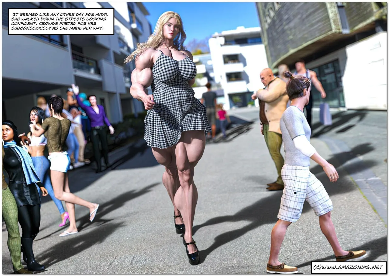 Maya's Muscle Domination page 4 full