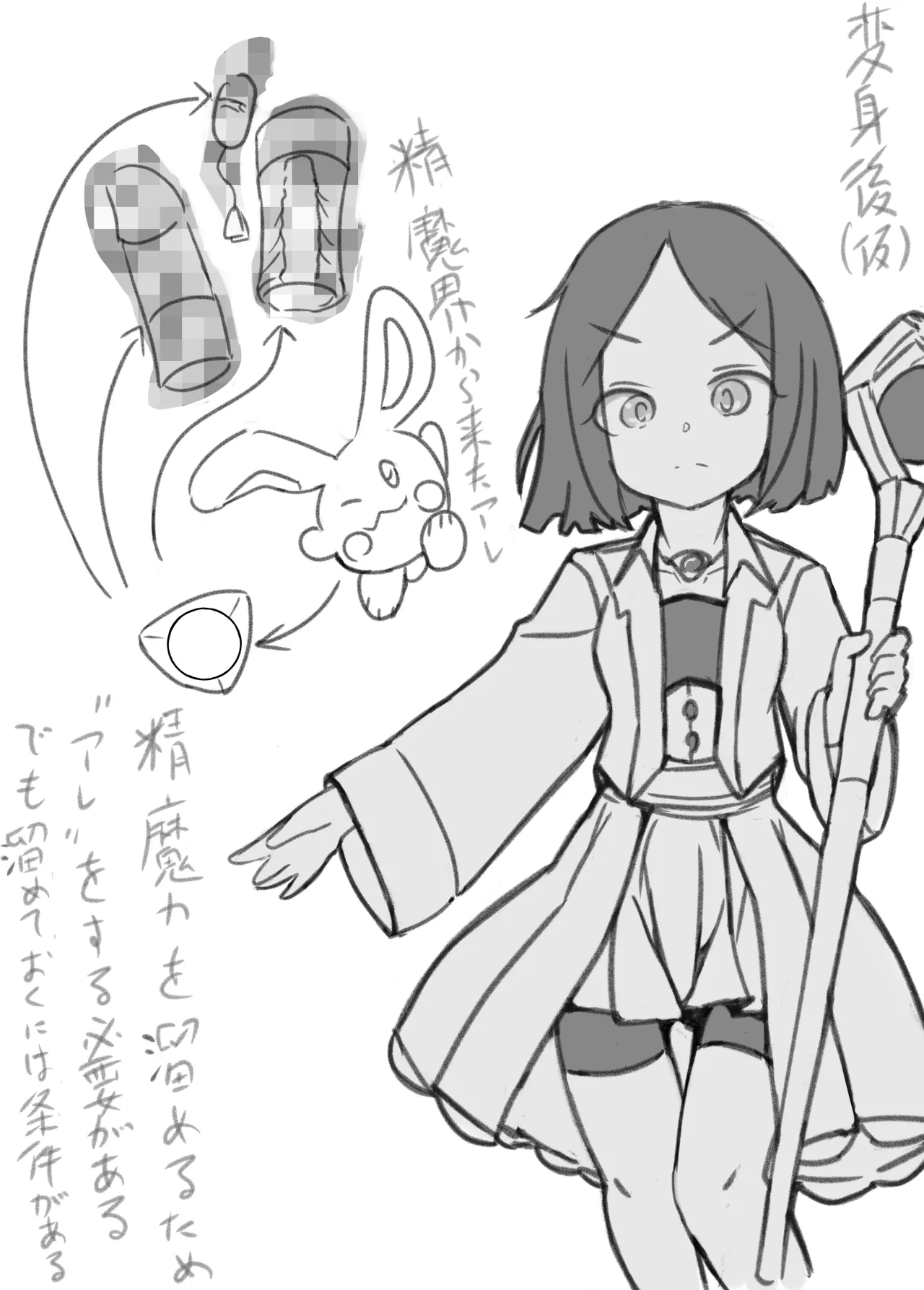 Futanari Sei Mahoutsukai Aoi wa Maketakunai! page 2 full