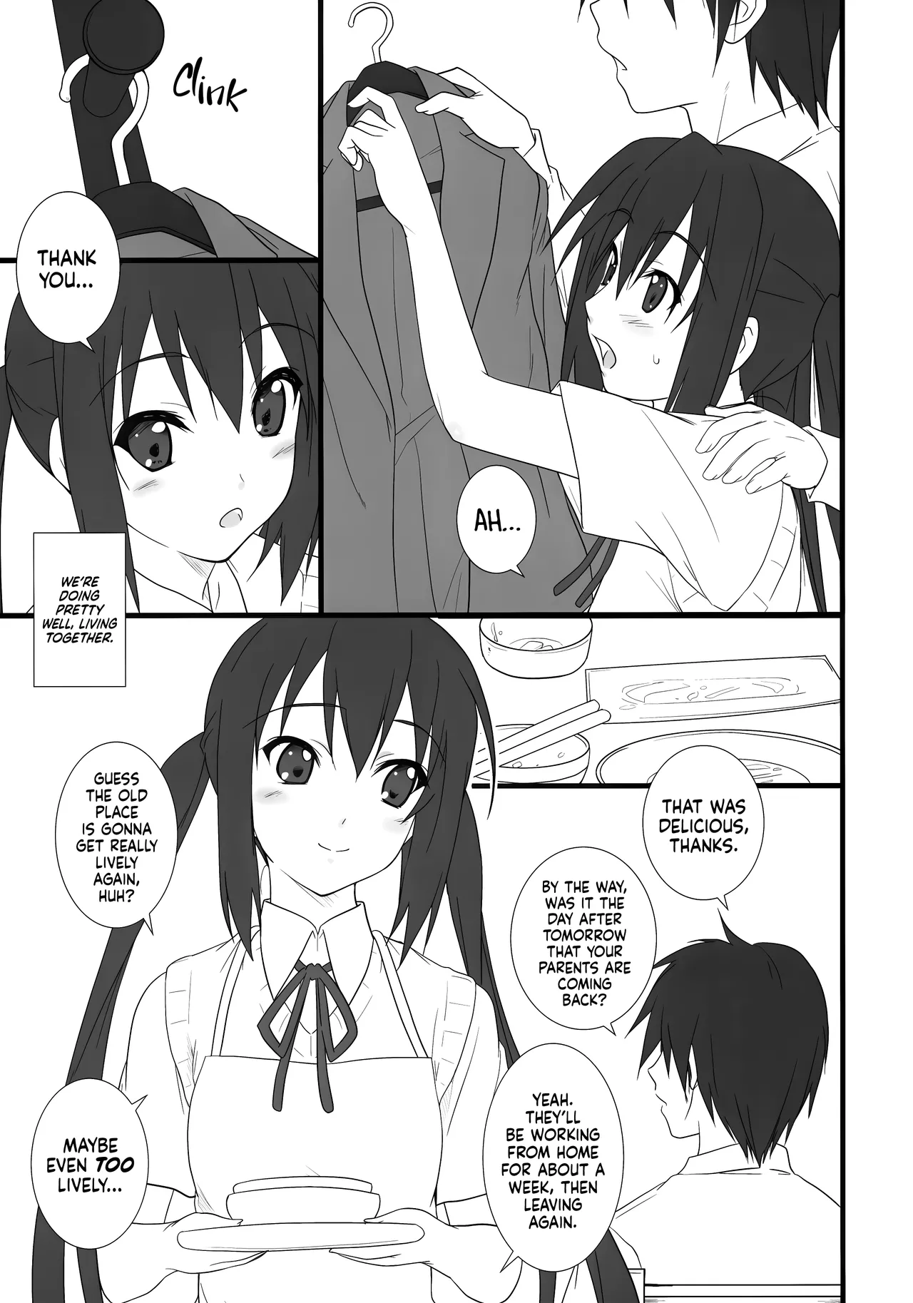 Neko Biyori -Nakano Azusa- ー Catty With a Chance of Love -Nakano Azusa- page 6 full