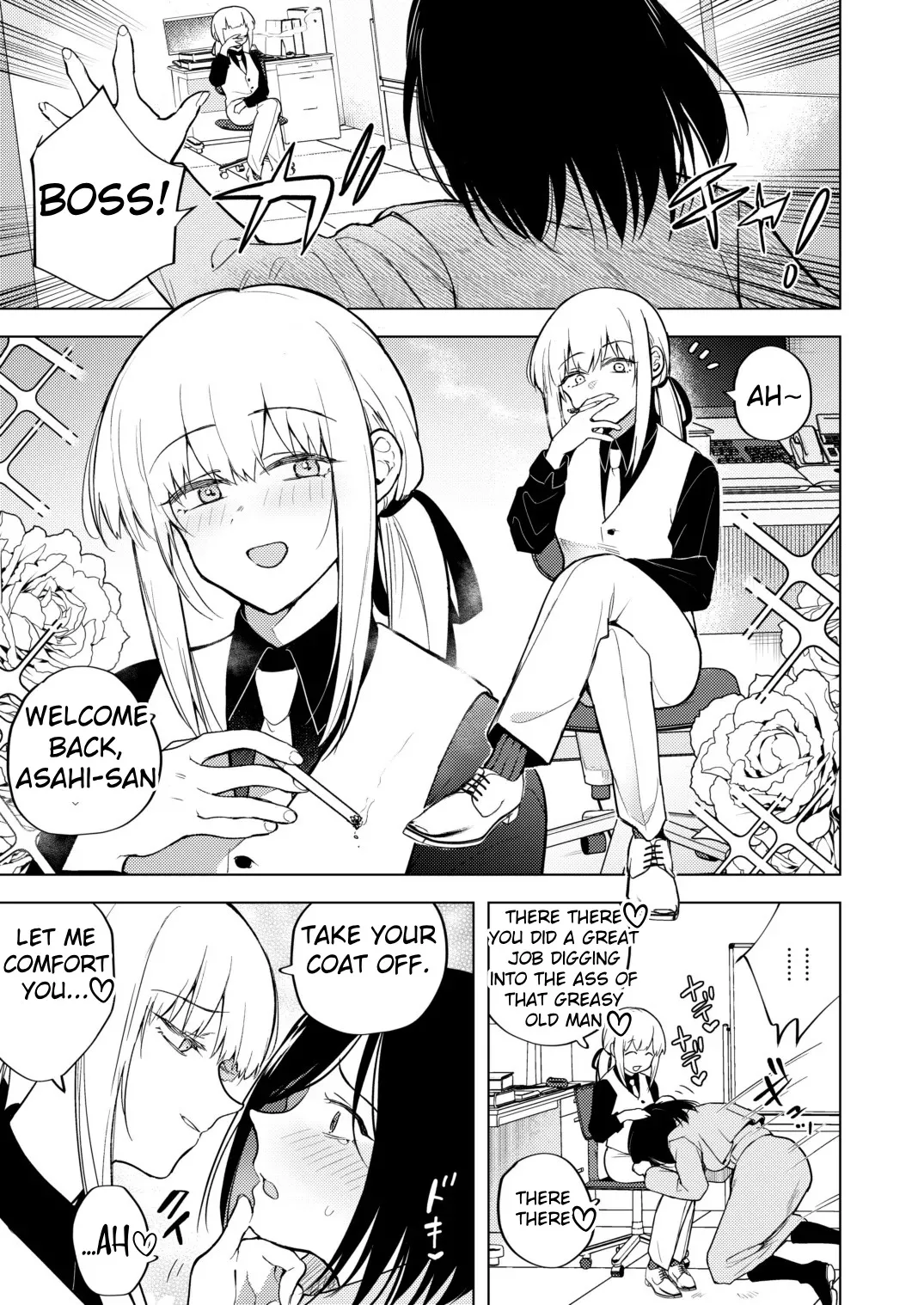 Tekisei 0 no Futanari Joou-sama 2 -Mouretsu! Love Love Gyaku Anal Mugen Zangyou Jigoku- | The Completely Incompetent Futanari Dominatrix 2 - Super Lovey-Dovey Reverse Anal Infinite Overtime From Hell page 5 full