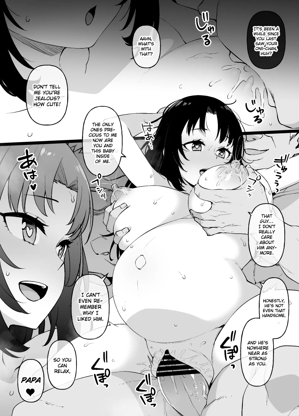 A Girl Waiting in a Countryside ※BSS & NTR & Pregnant Belly Manga 10P page 10 full