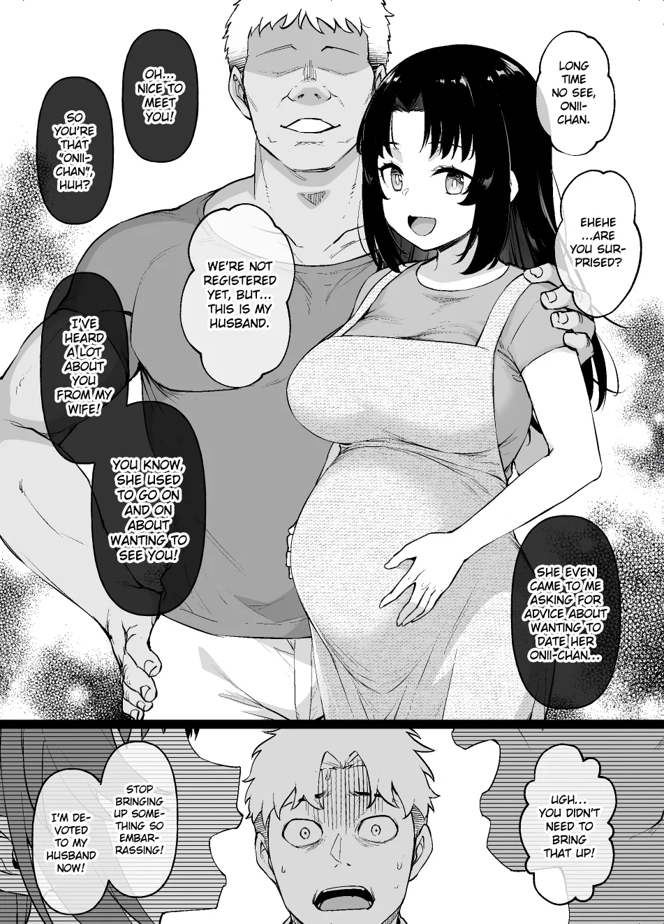 A Girl Waiting in a Countryside ※BSS & NTR & Pregnant Belly Manga 10P page 9 full