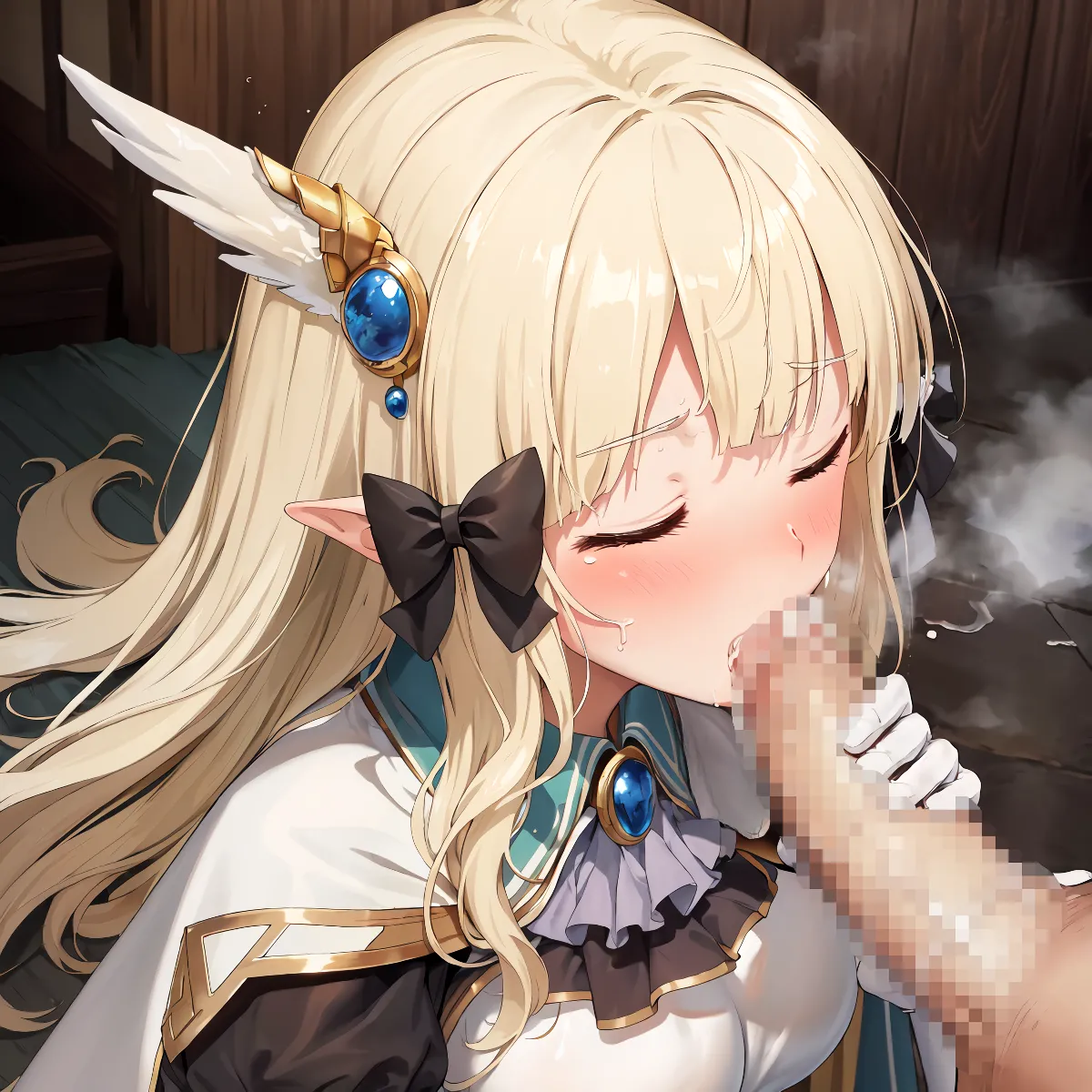 Submissive Saren-chan page 10 full