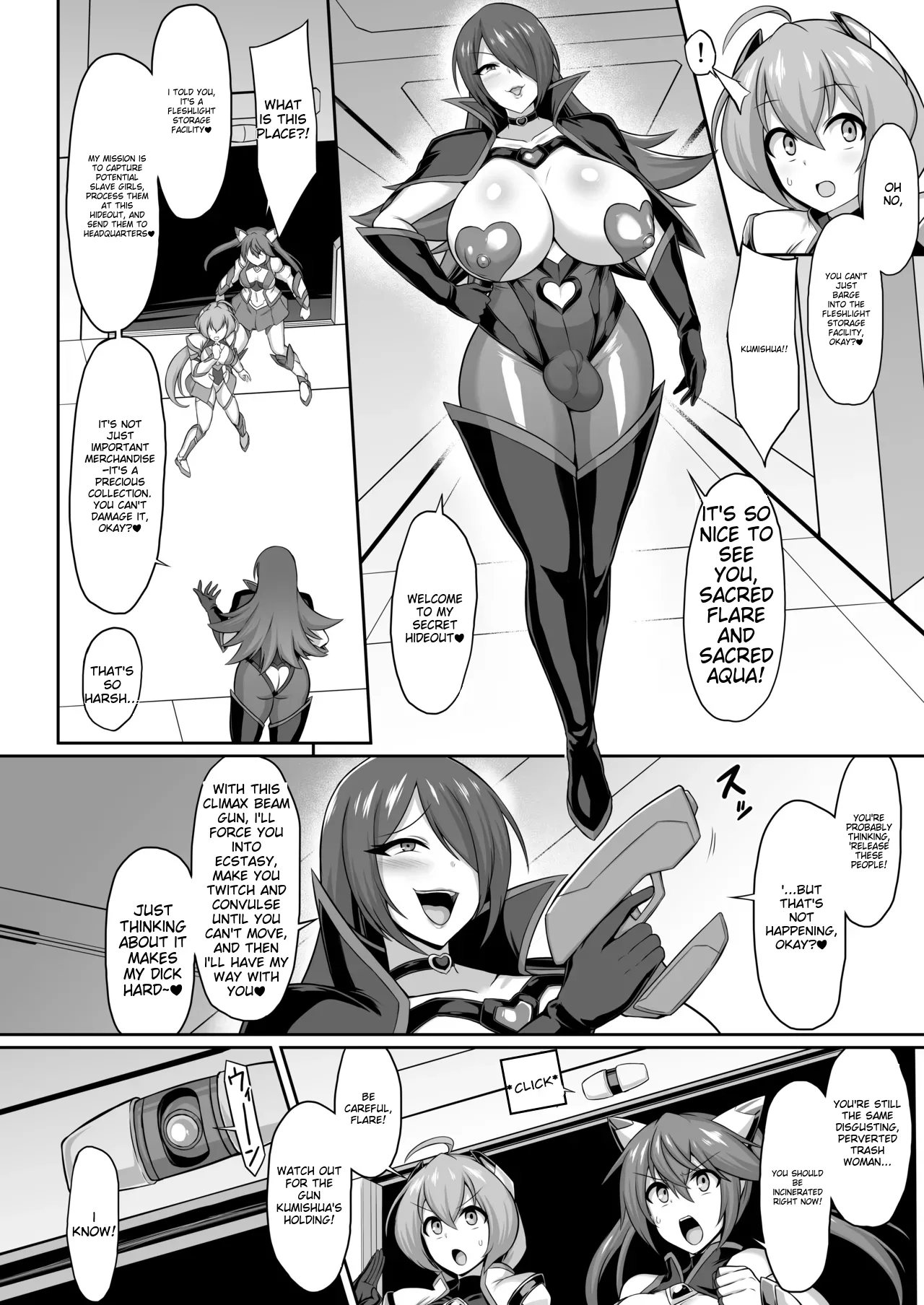 Sacred Flare & Aqua - The Plan to Degrade Combatants and Destroy Their Dignity page 6 full