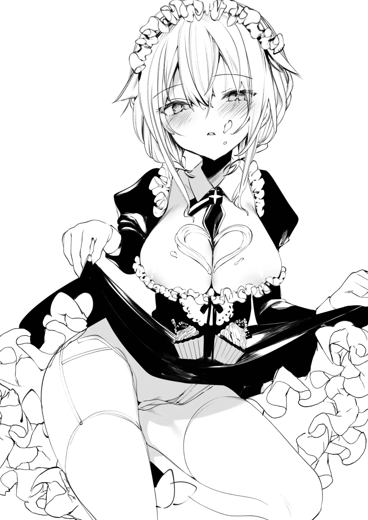 Downer na Dekachichi Maid-san wa Oshioki Gohoushi o Onedari suru. ~Honshou wa Gehin de Dosukebe Sugiru Sekkyokuteki na Meshitsukai~ - maid of pure greed at knightley manor | 阴郁系的巨乳女仆小姐索求惩罚调教的侍奉服务。~本性是既下流又好色的积极主动的仆人~ page 7 full