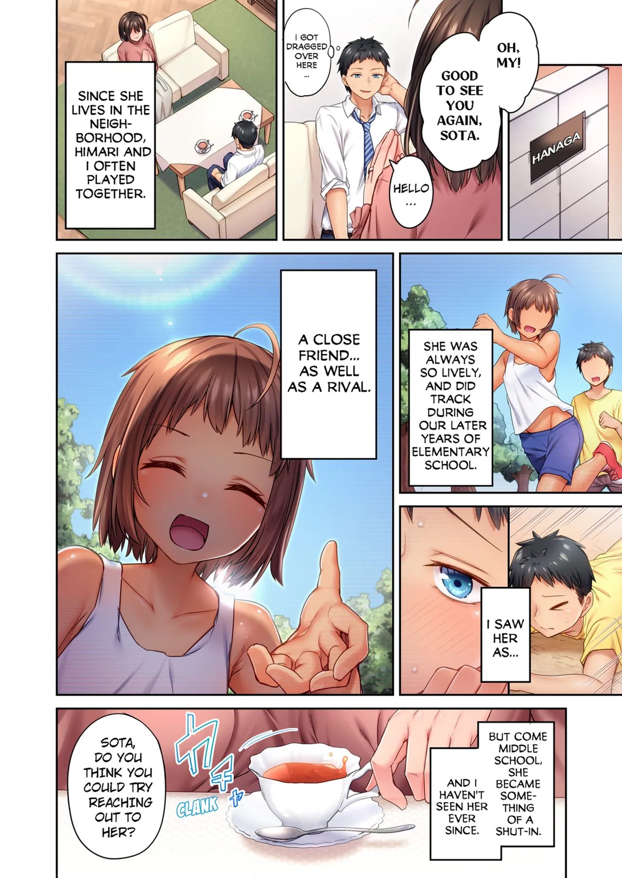 Hiki komori no kuse shite, ero i Karada ni sodatsu na yo ~ ore shika shiranai osananajimi no mesu no kao | Cant Believe My Loner Childhood Friend Became This Sexy Girl Vol. 1-2 page 6 full