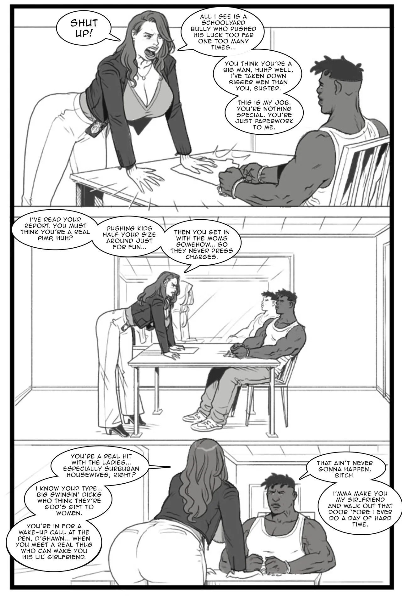 Bang My Bully: Fuck the Police page 4 full