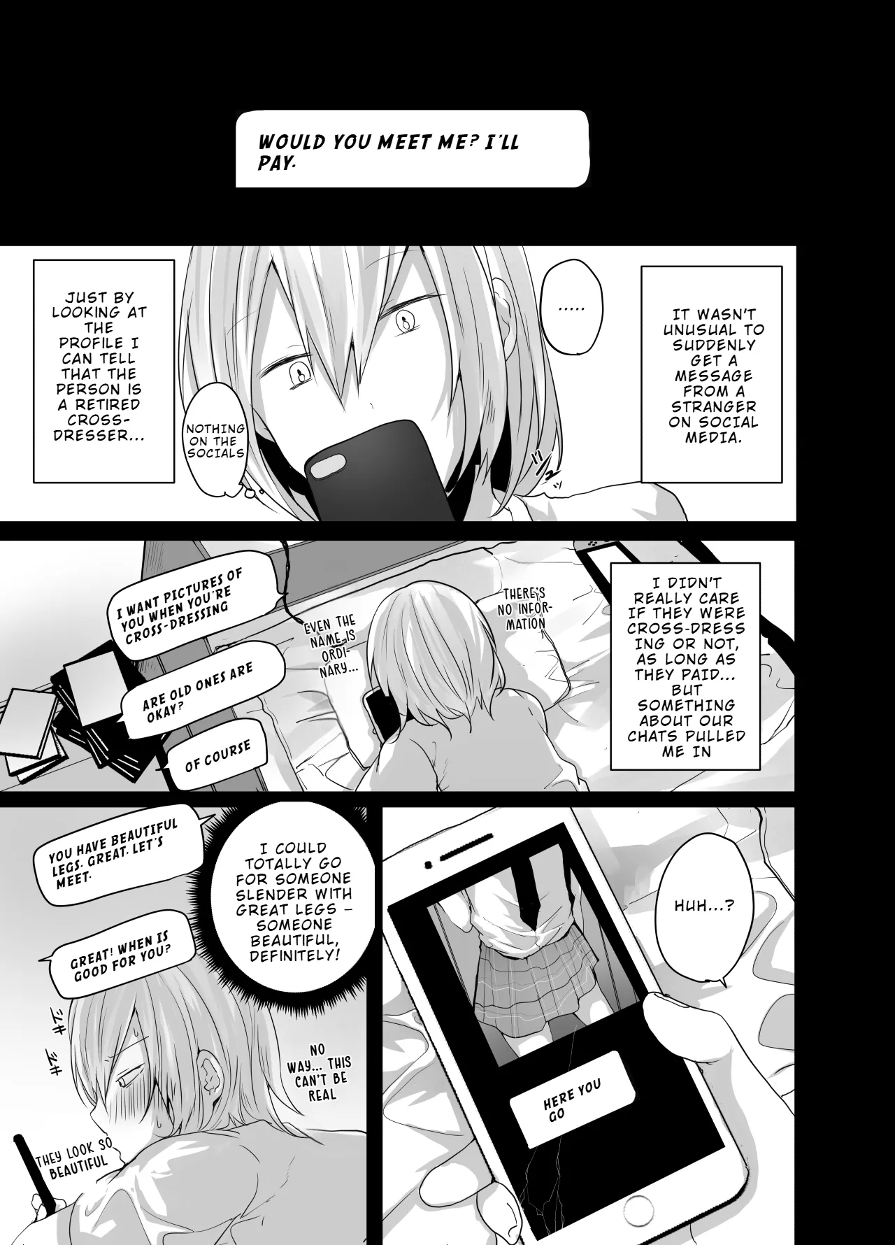 Choroi Josou Danshi ni Hamete Nakadashi Pako | Easy‑to‑seduce Cross‑dressing Boy page 8 full