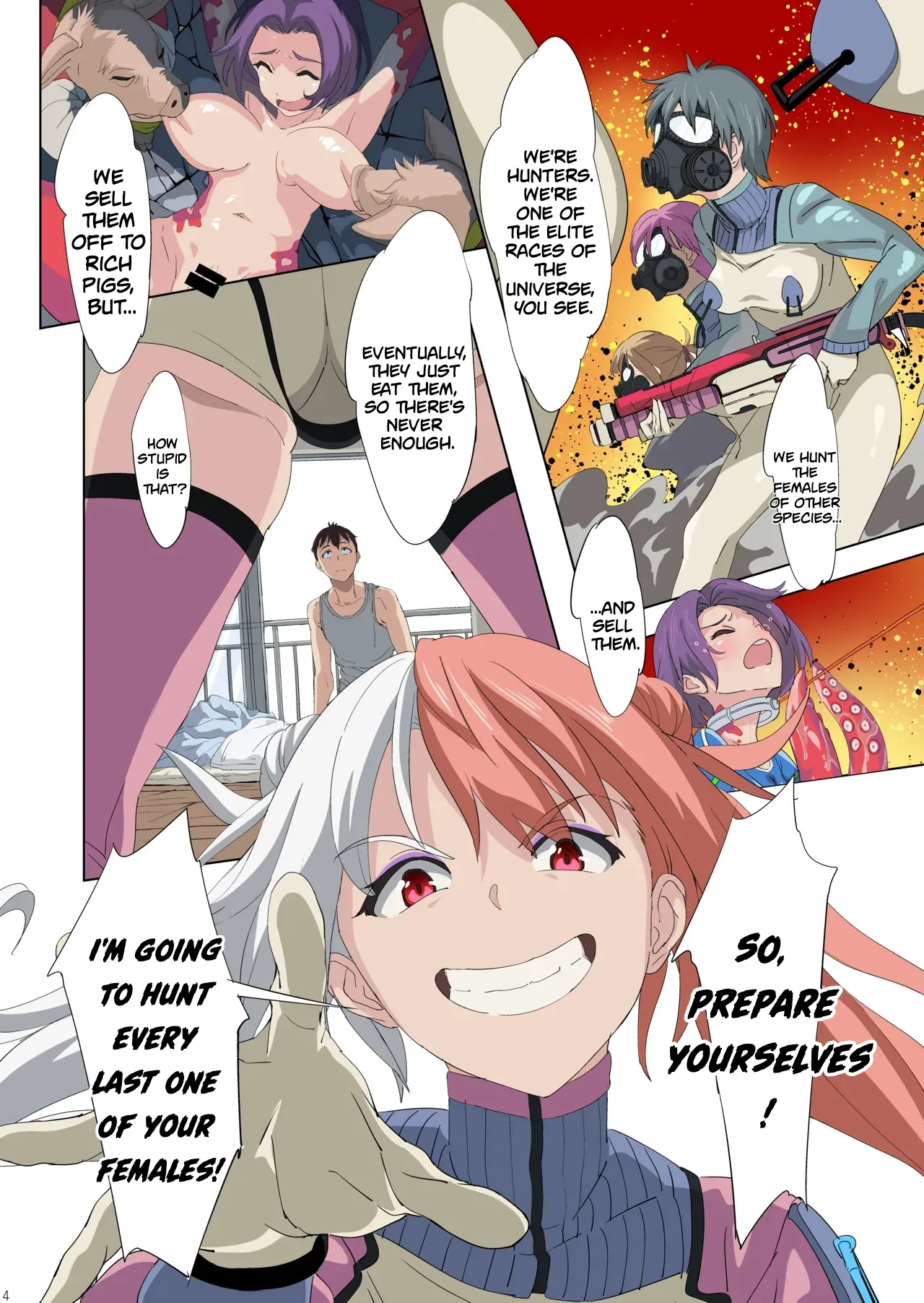 Kanojo wa Yukai na Pussy Seijin | She's a Cheerful, Passionate Alien page 3 full