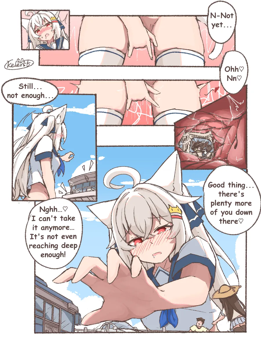 Kyodai Nekomimi-chan no Machi Asobi | Giant Nekomimi-chan's City Playtime page 10 full