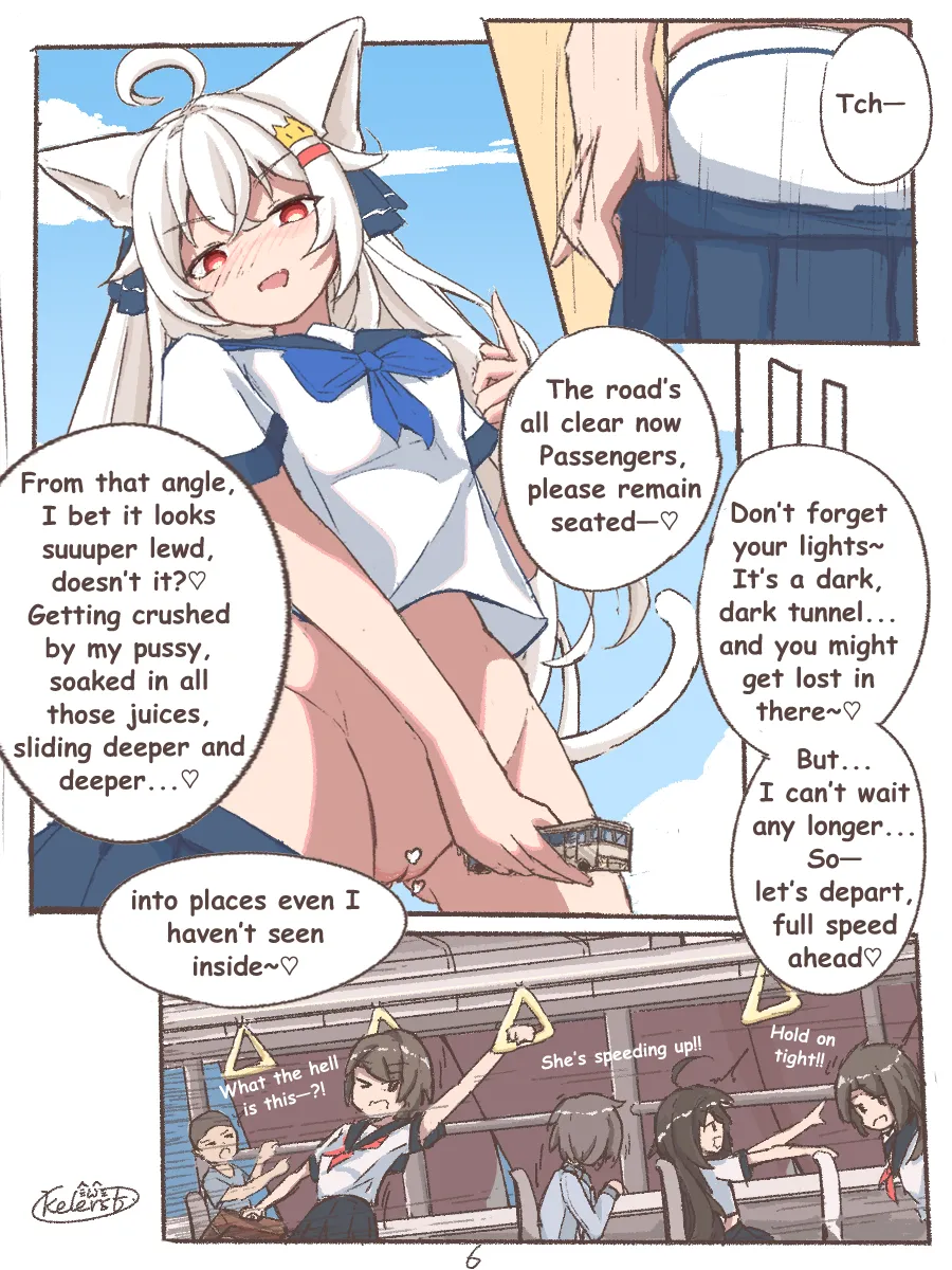 Kyodai Nekomimi-chan no Machi Asobi | Giant Nekomimi-chan's City Playtime page 7 full
