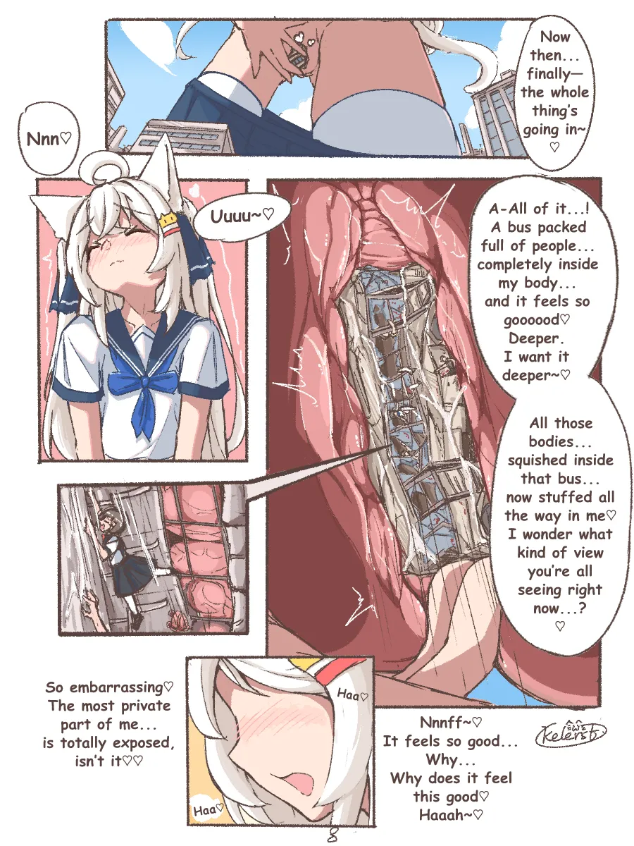 Kyodai Nekomimi-chan no Machi Asobi | Giant Nekomimi-chan's City Playtime page 9 full