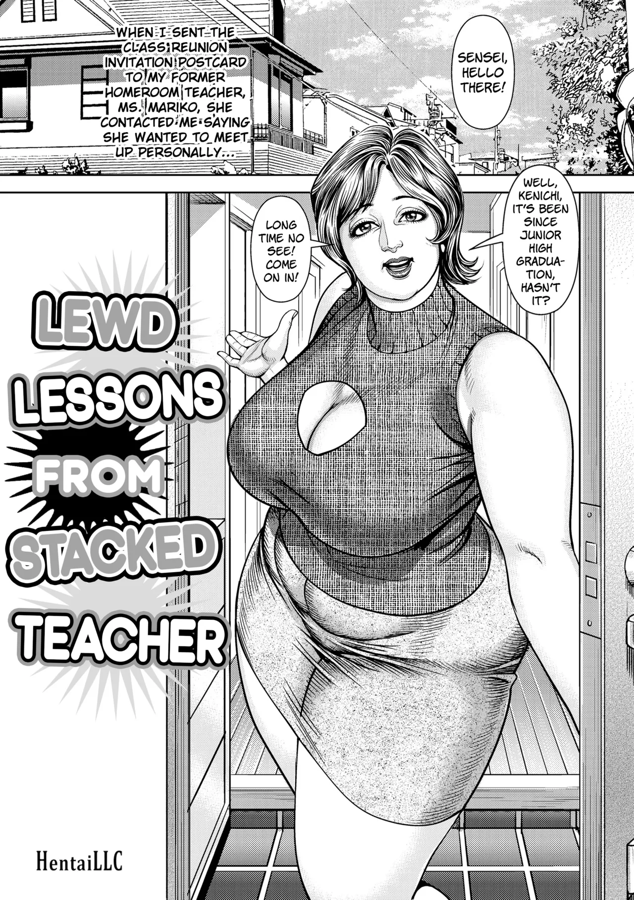 Bakunyū jokyōshi no tōsaku shidō | Lewd Lessons from Stacked Teacher page 1 full