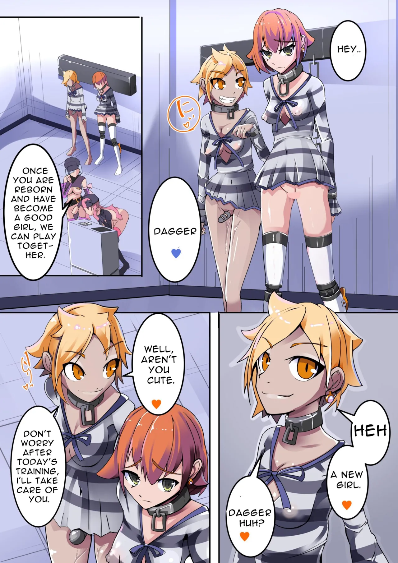 Defeated by an Evil Futanari Executive the Hero is Connected to a Body Modification Machine: Staal Dagger 01 page 10 full