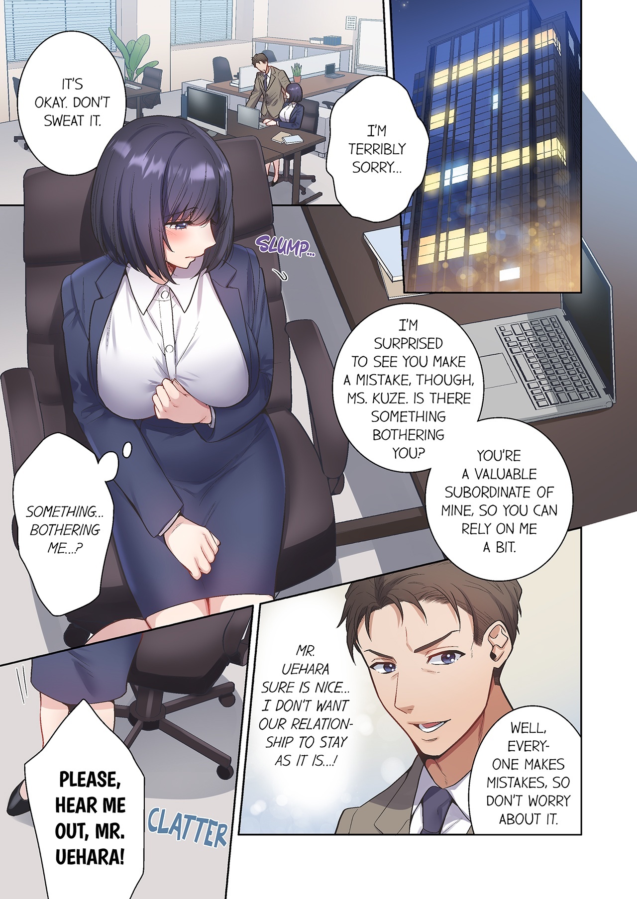 'Ore no ga Zutto Hoshikattan Daro?' Hentai Joushi no Tomaranai Ingo ni Zetchoushi Tsuzukeru Ichi Kagetsu 1 I You Always Wanted Mine? One Month of Constant Climax From My Perverted Boss’s Dirty Talk 1 page 2 full