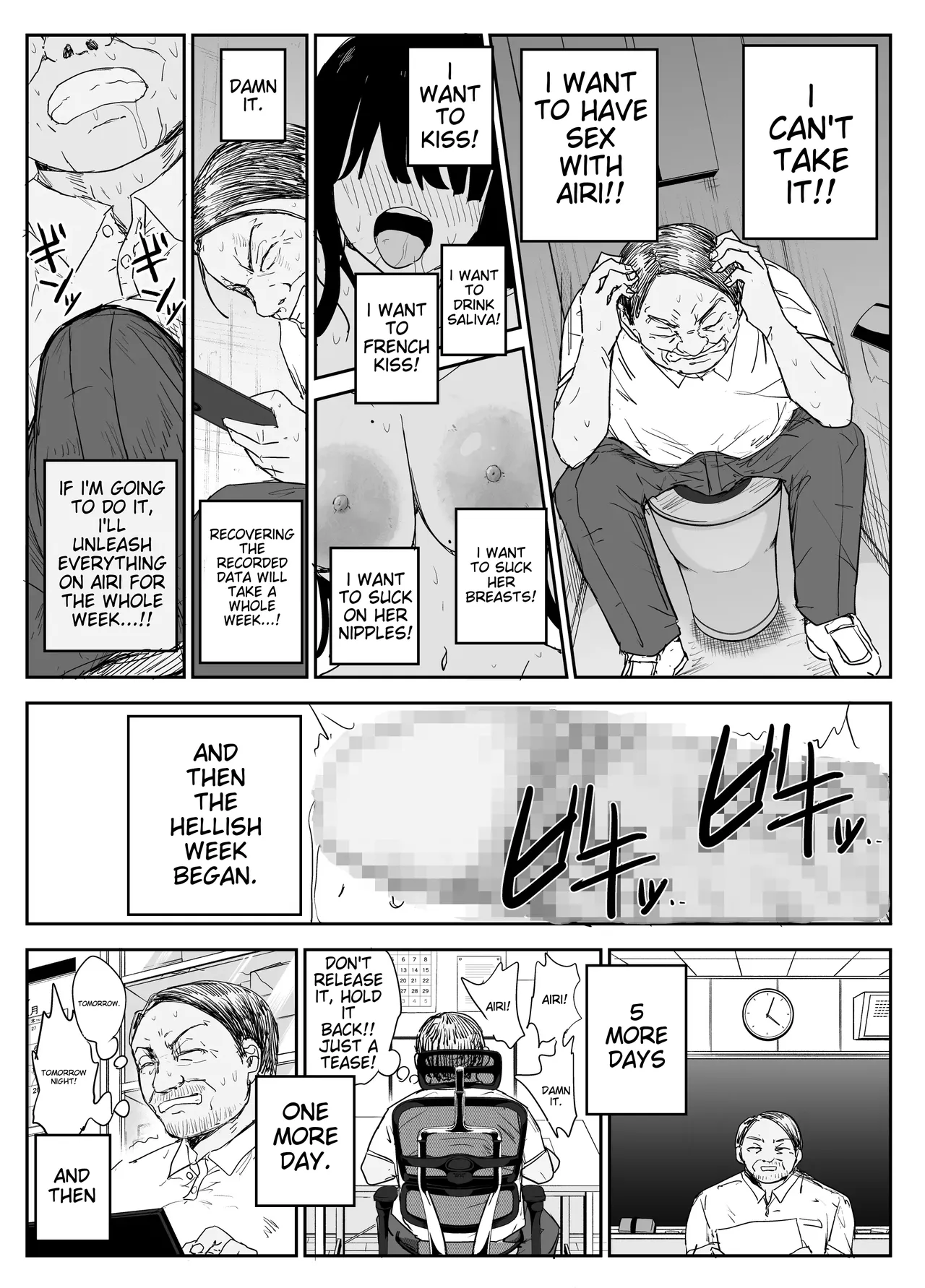 Oshiego Kiss Hame Nikki 2 Iyagaru Oshiego ni Sukumizu Kisete Oppai Nyuurin Shaburimakuru page 9 full