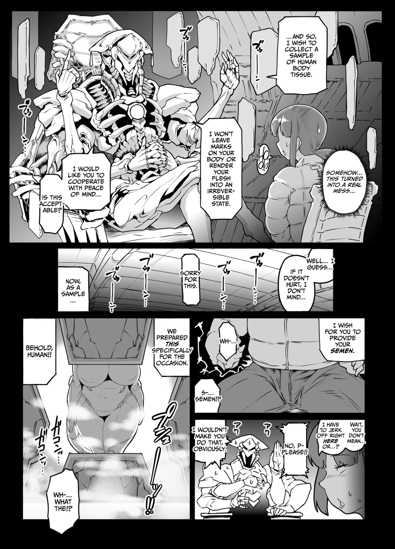 Uchuu kara Kita Sexaroid - SEXAROID FROM OUTER SPACE page 5 full