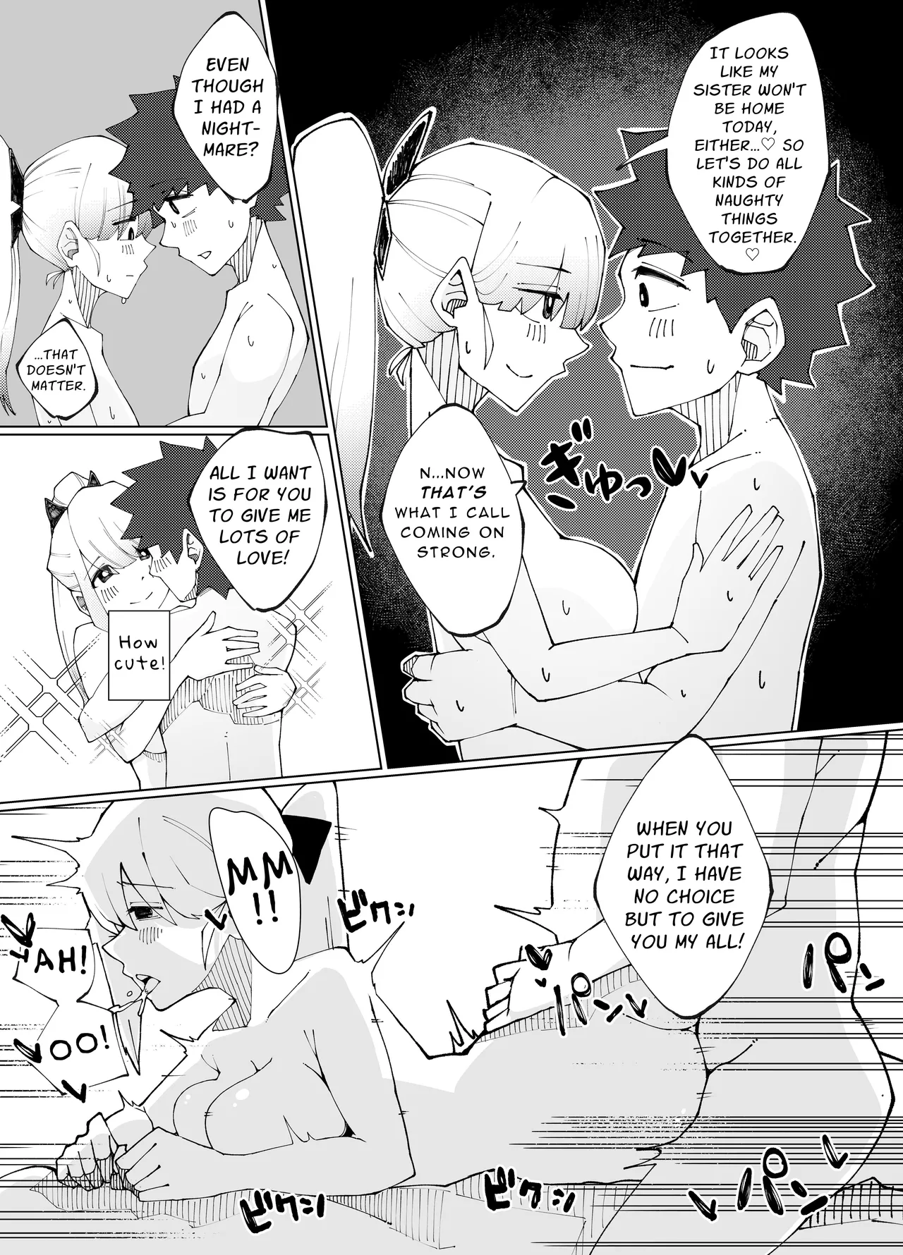 Shimai no Amai Ana Kurabe | Comparing Sisters' Sweet Holes page 5 full