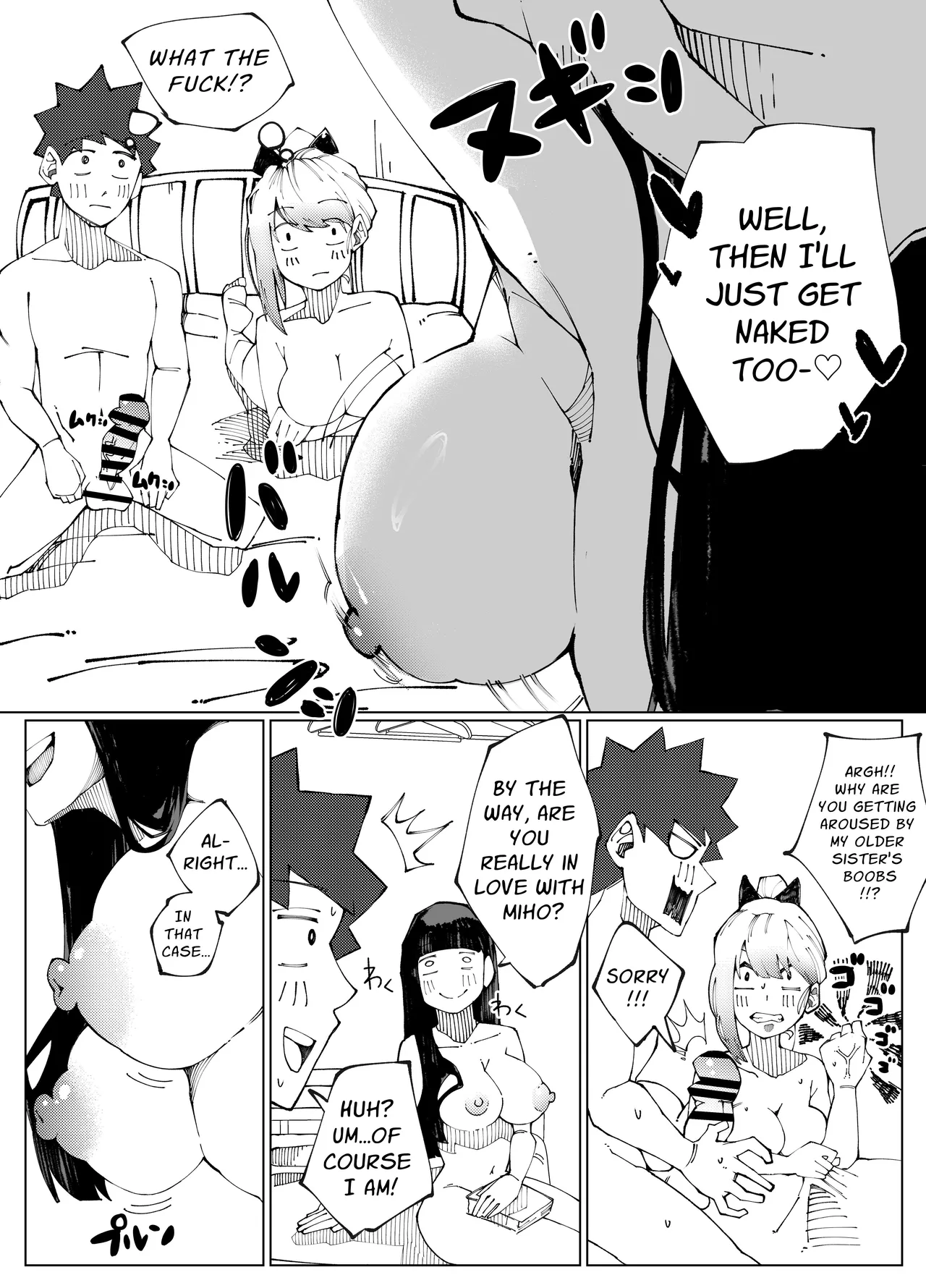 Shimai no Amai Ana Kurabe | Comparing Sisters' Sweet Holes page 9 full