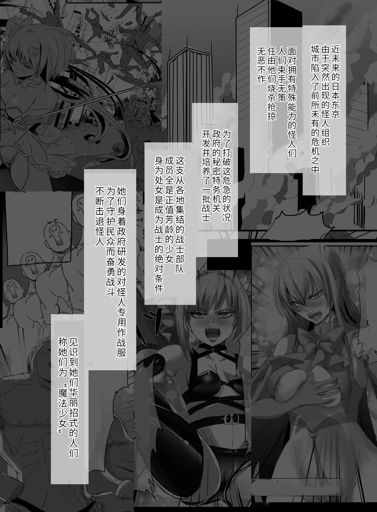 魔法少女VS全自動わからせ機 page 3 full