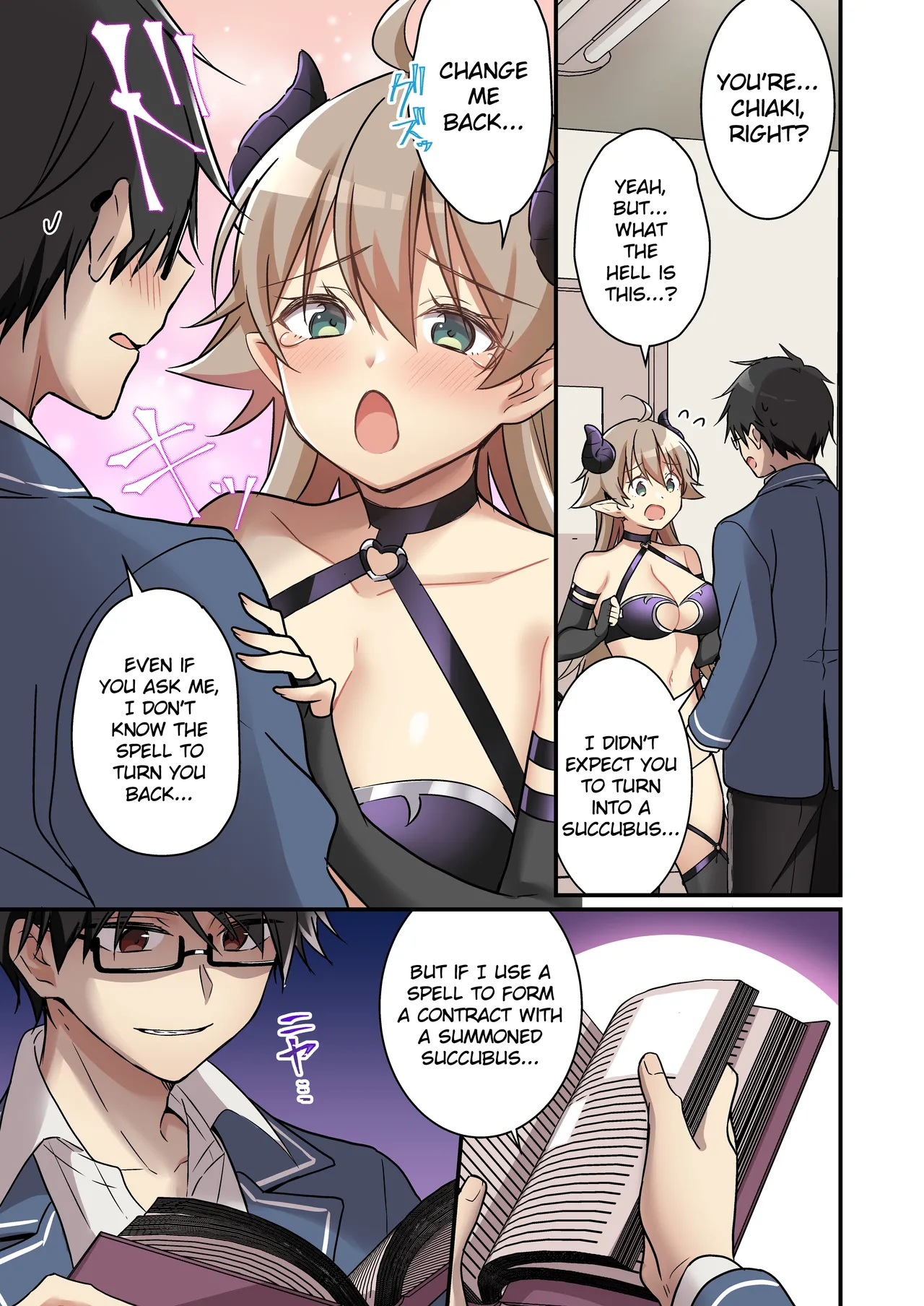 I Didn't Expect that I'D be the Summoned Succubus page 6 full