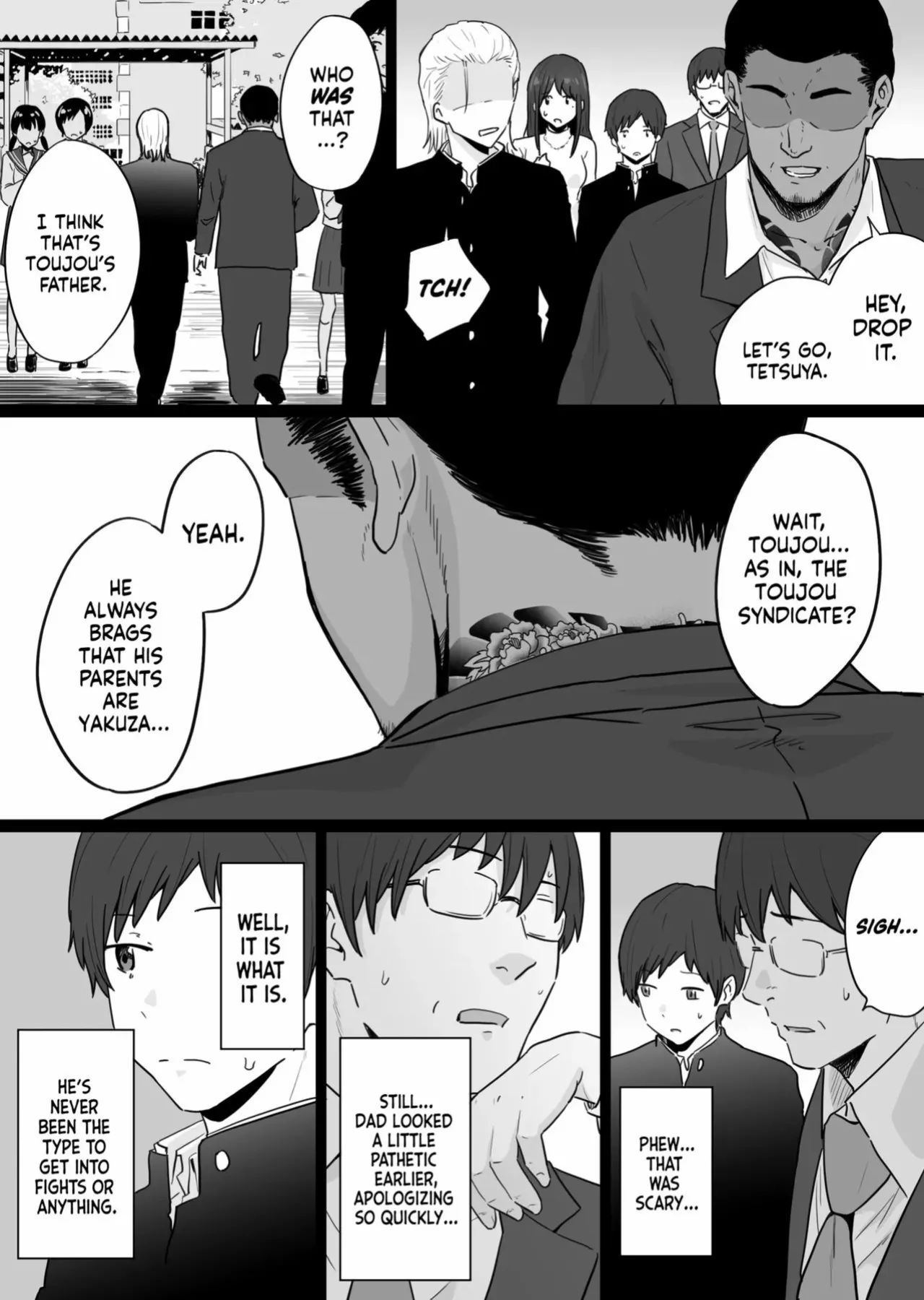 Houkai Kazoku -Hahaoya ga Yakuza to no Sex ni Hamatta Hanashi- | Broken Family - A Story About a Mother Who Became Addicted to Sex With a Yakuza page 4 full