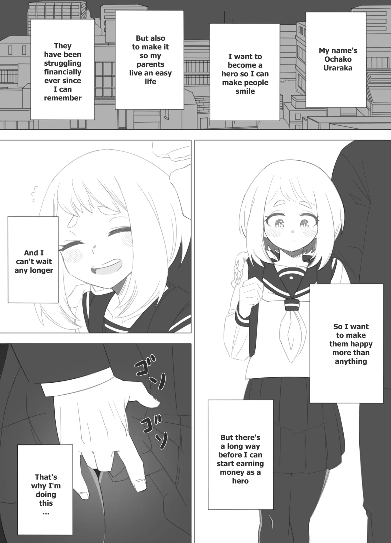 Boku no ERO Academia 1 & 2 page 1 full