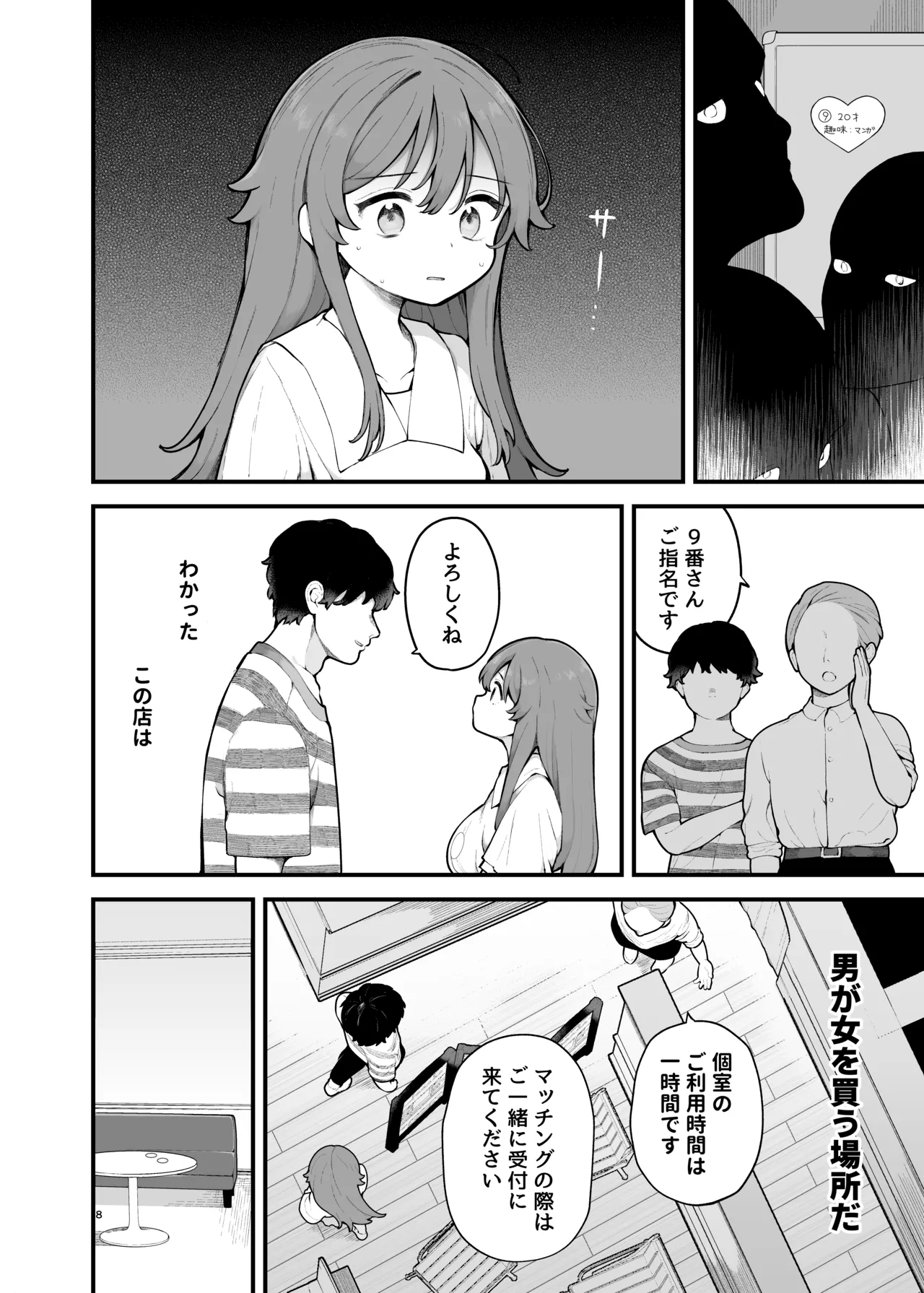 初対面の男にダマされて、ヤリモクパーティーに参加した話。 page 8 full