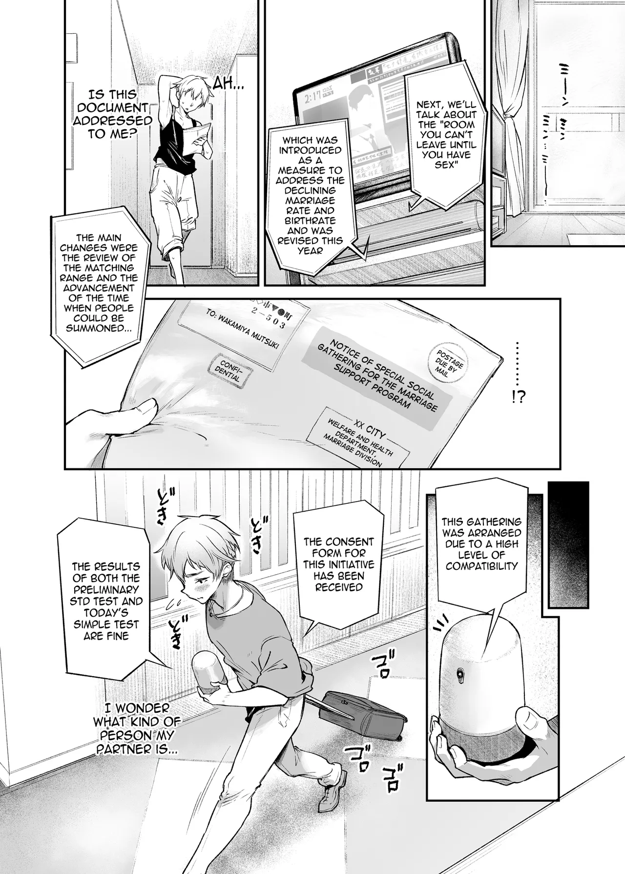 Vacances wa Sex Shinaito Derarenai Heya de | Vacation in a room you can't leave until you have sex page 8 full