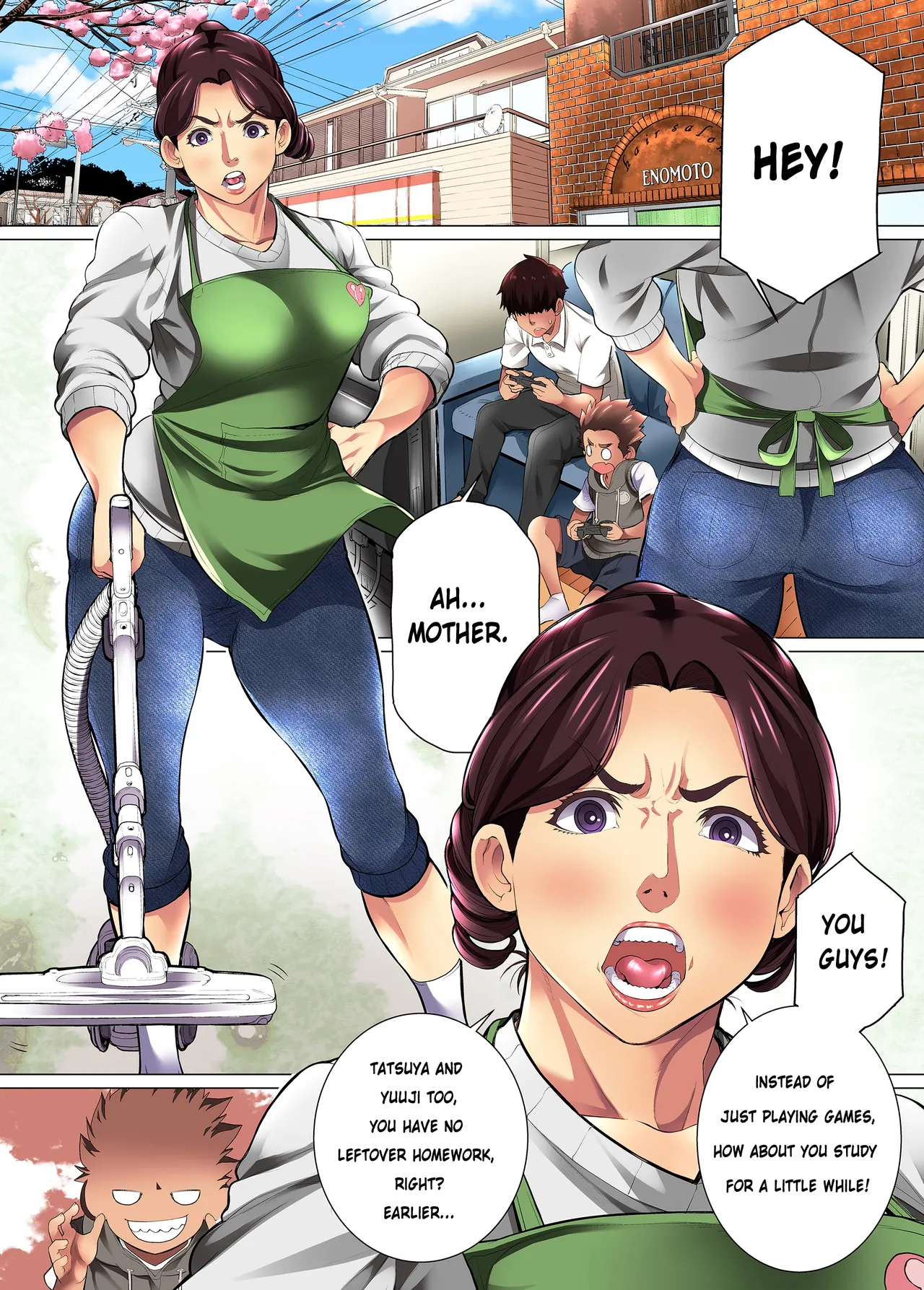 Gutsy Mother Shows A Woman's Face / Kimottama Kaa-san ga Onna no Kao o Miseru no wa page 3 full