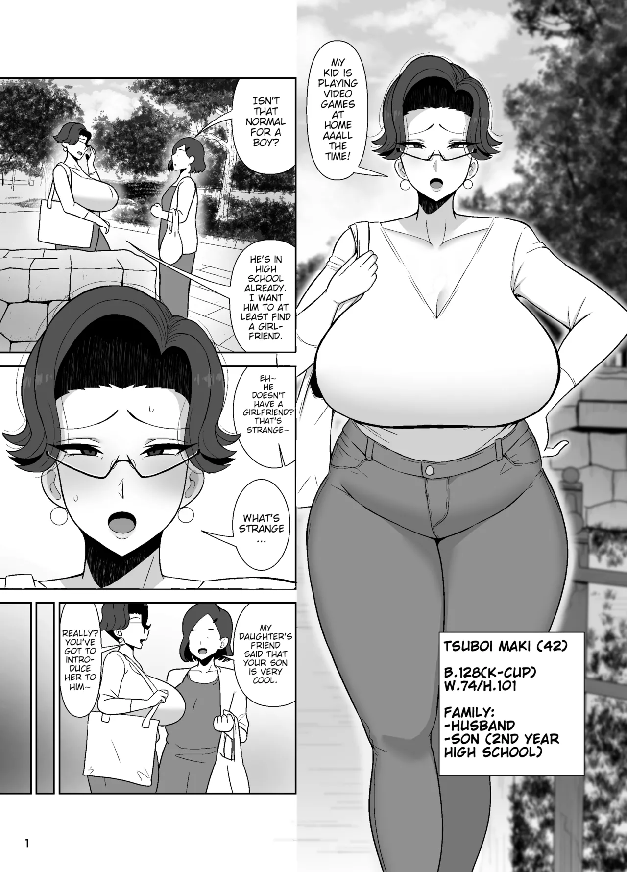Tsuboi Maki  wa 2-fun-go Musuko to Oyako de Sex o Suru | It took Tsuboi Maki  Two Minutes to Have Incest with Her Son. page 2 full