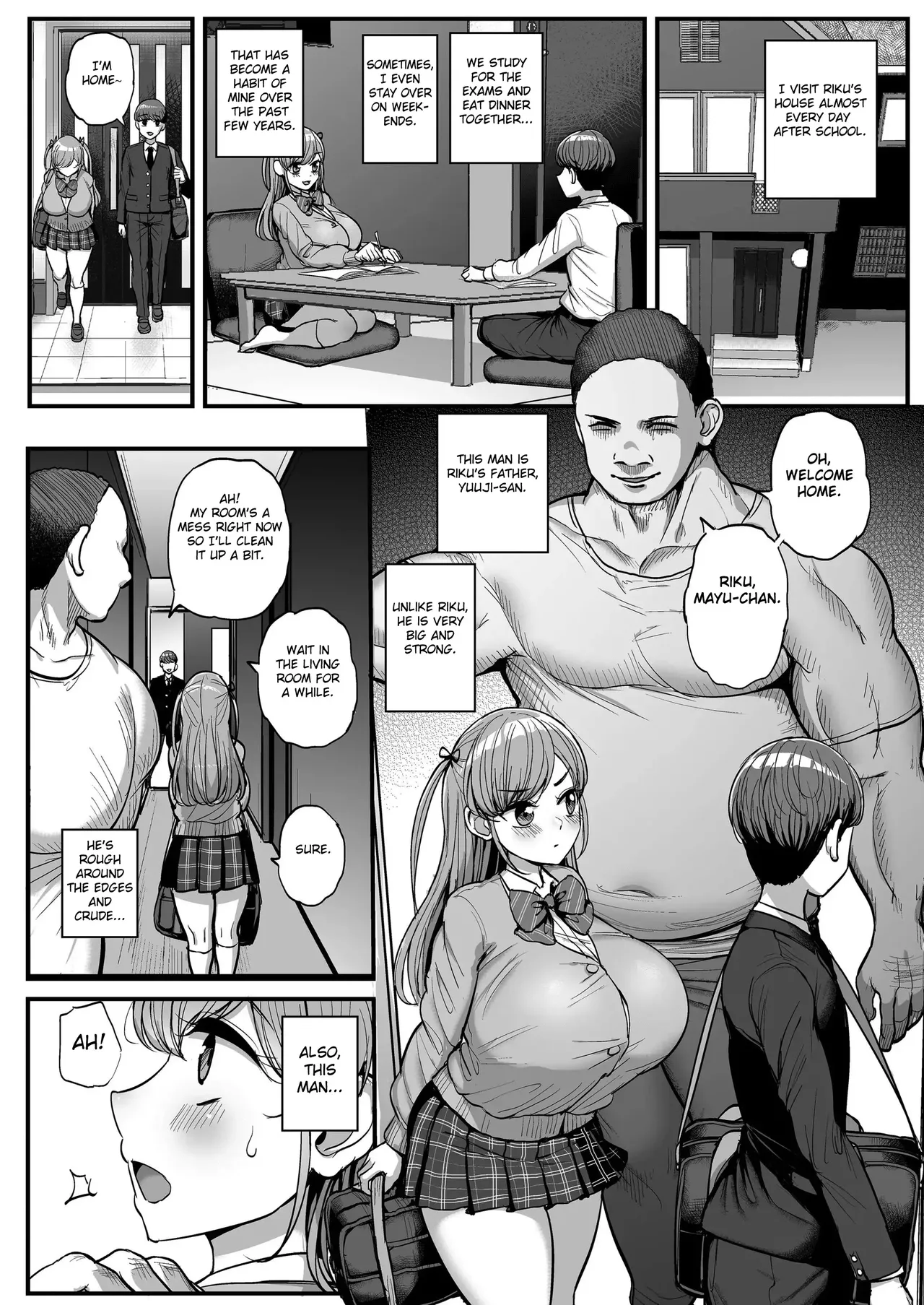 Minimum Kanojo wa Oyaji no Seidorei 3 page 3 full