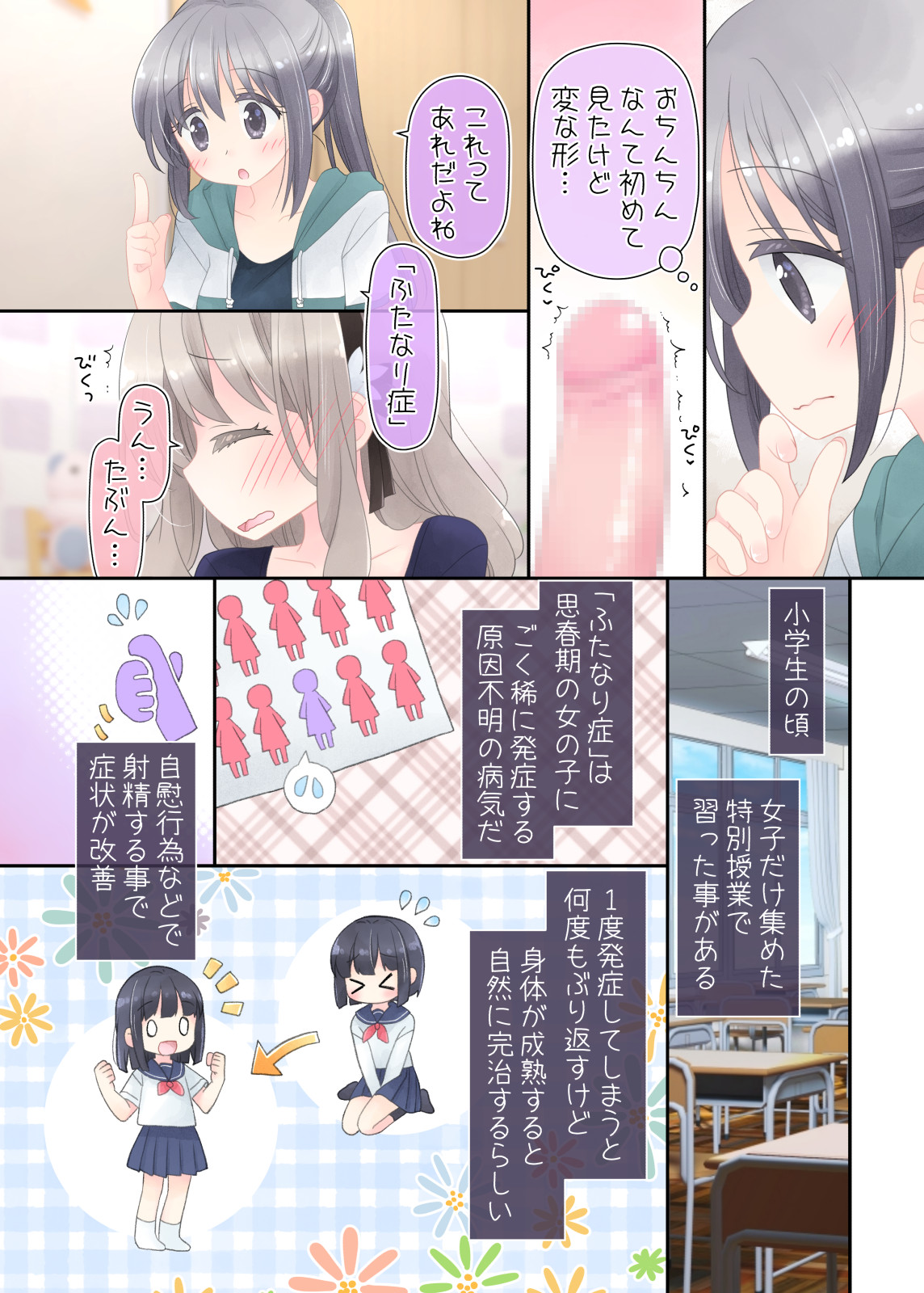 Himitsu no Futanari Chiryouhou page 8 full