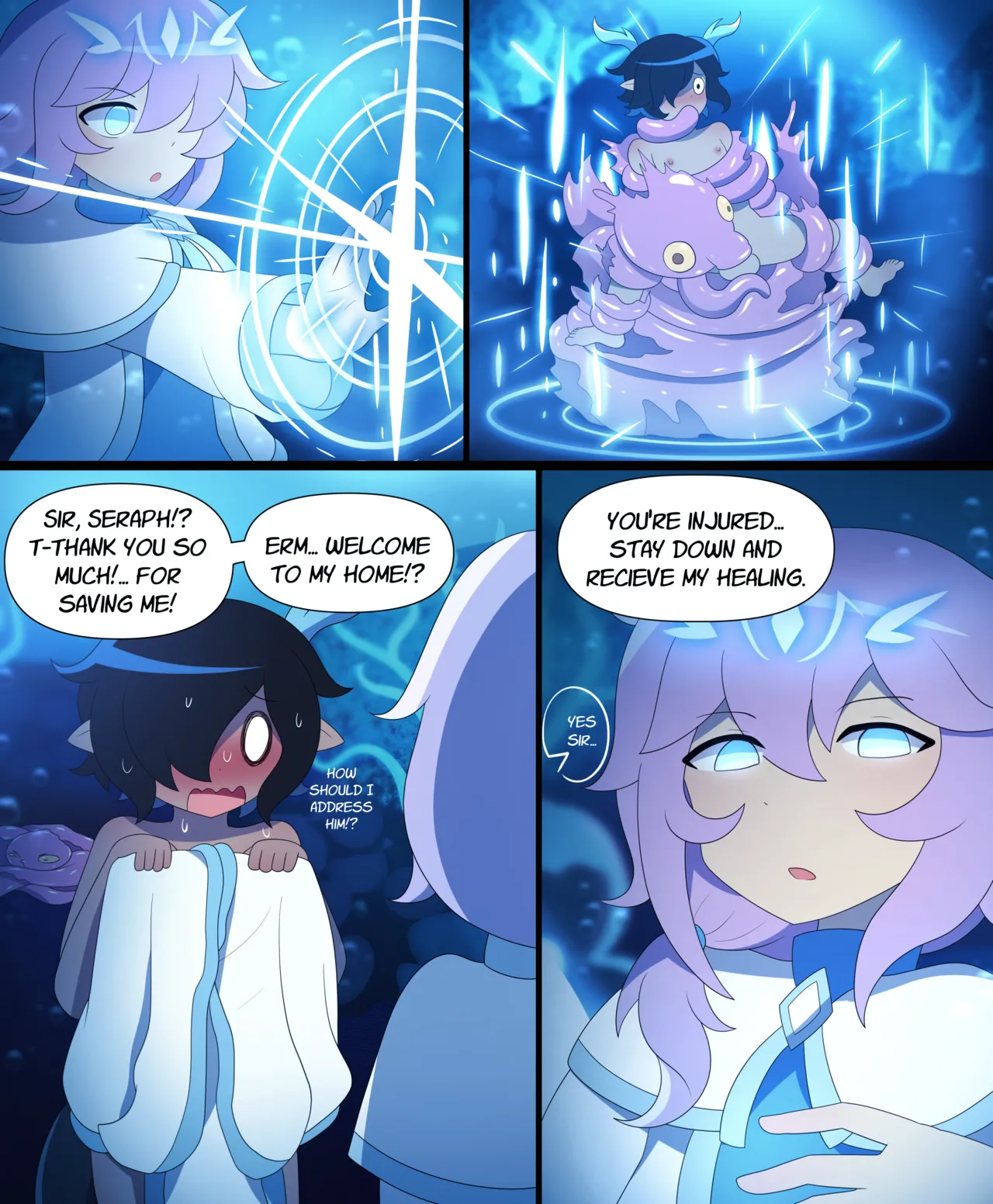 Seraph Ascent Chapter 3 With Route D : PEARL OASIS page 10 full