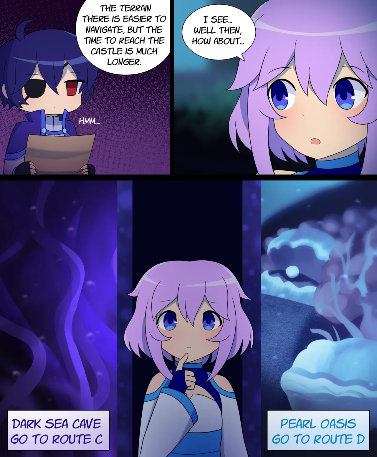 Seraph Ascent Chapter 3 With Route D : PEARL OASIS page 7 full