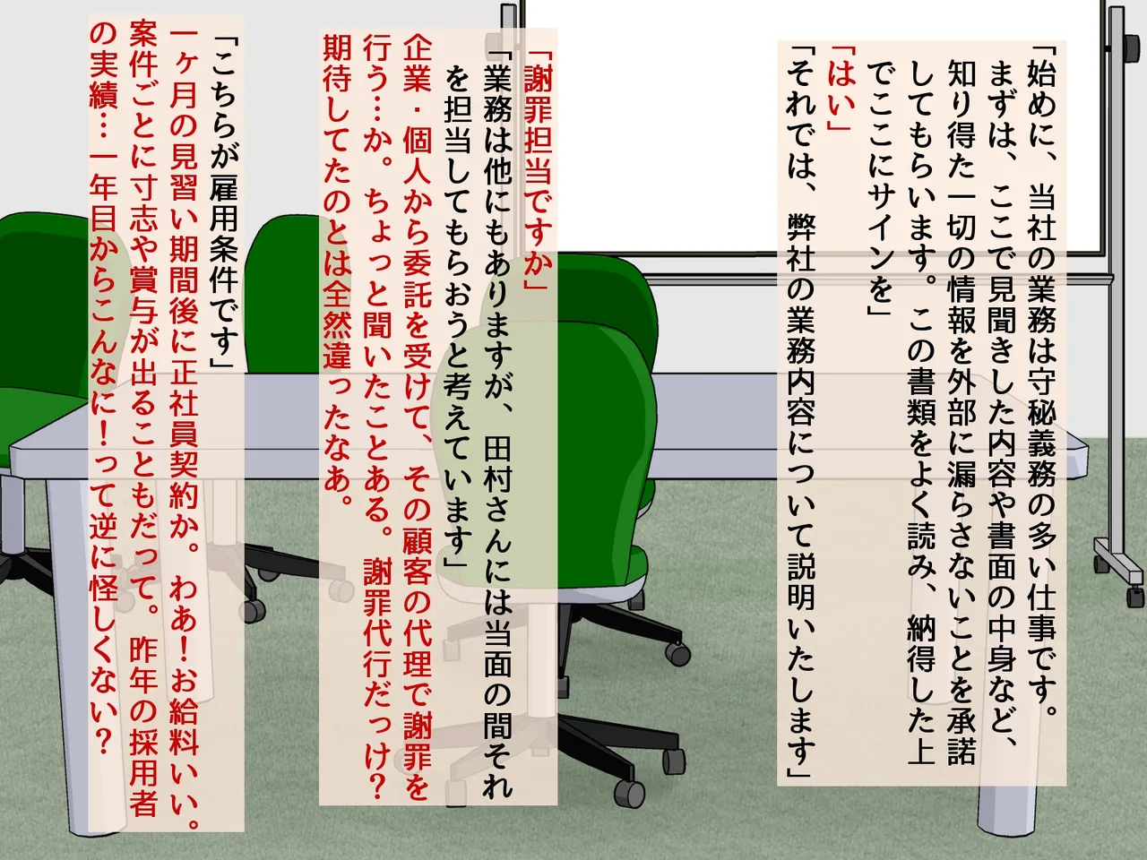 "Karada o tsukatta kantanna o shigotodesu" page 7 full