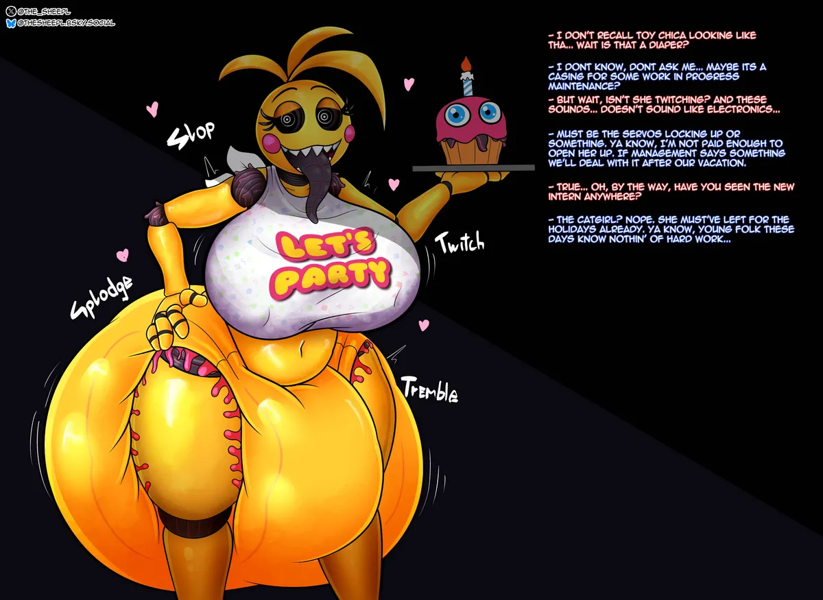 Tentacle suit chica by The_Sheepl page 1 full