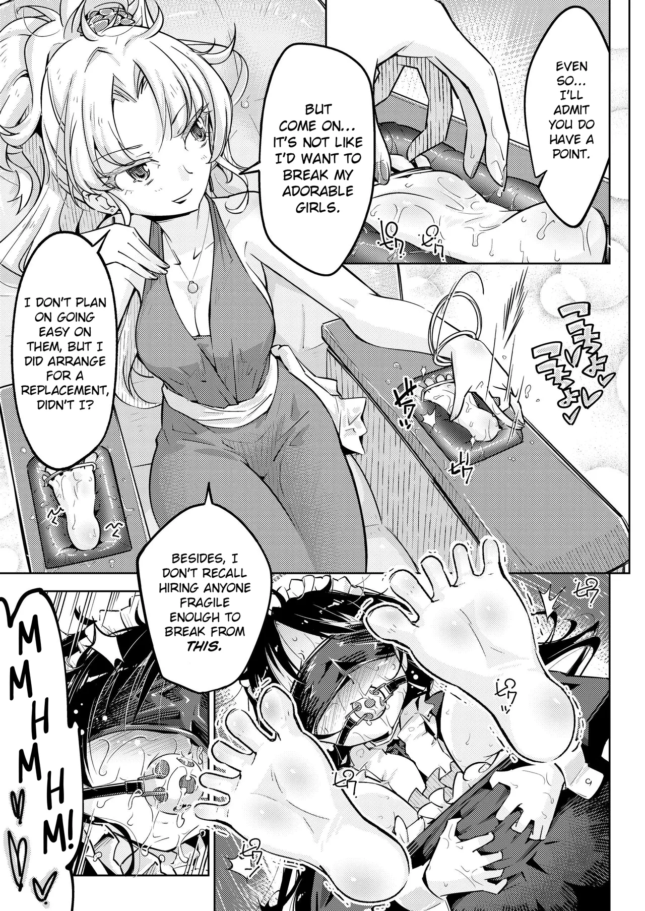 Young Rich's Girl Fall Into Foot Tickling Hell + Bonus Page page 8 full