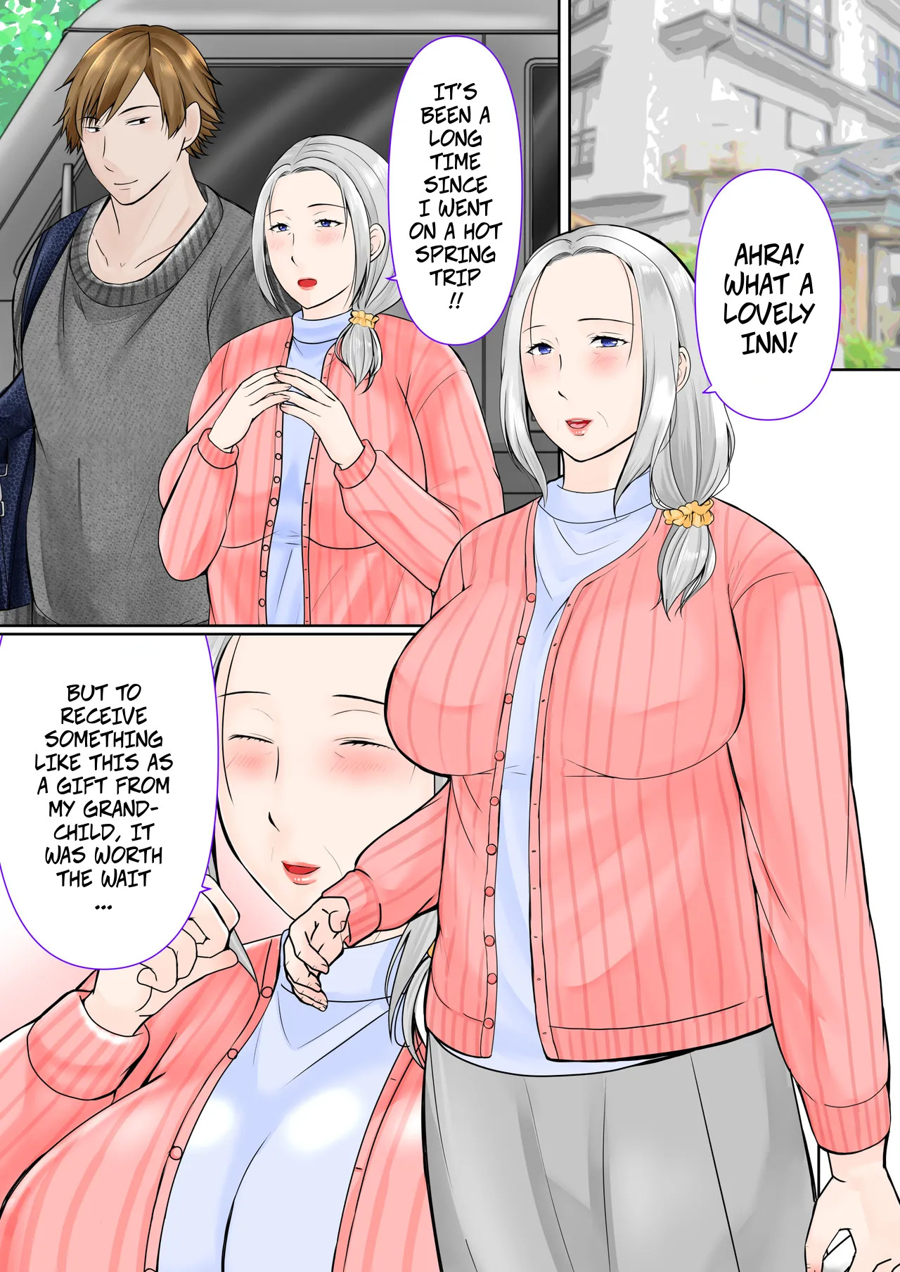 A 3-Day, 2-Night Hot Spring Trip With My Grandmother  -- Sobo to 2-haku 3-kka Onsen Ryokou Zenpen page 2 full