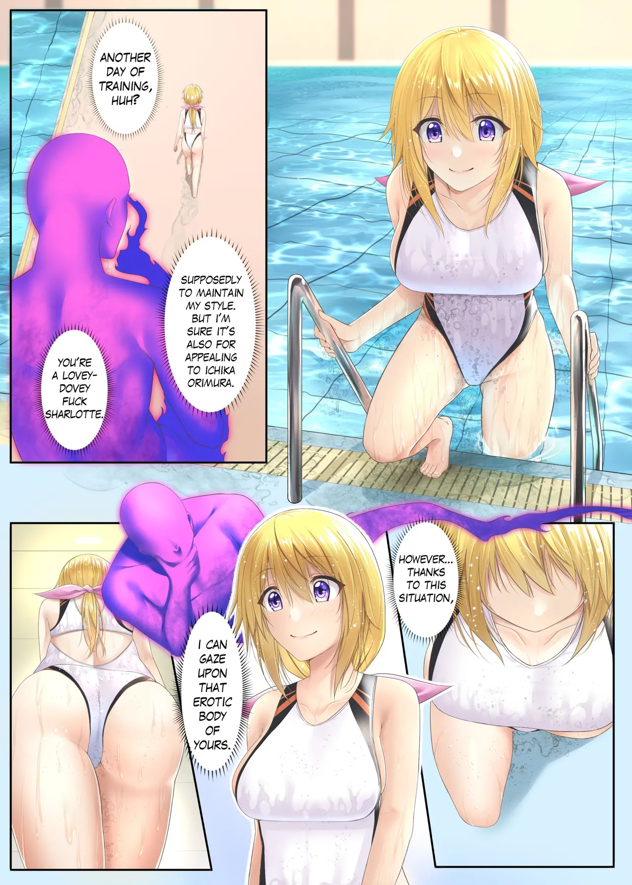 【Metako】Infinite Stratos Charlotte Possession page 1 full