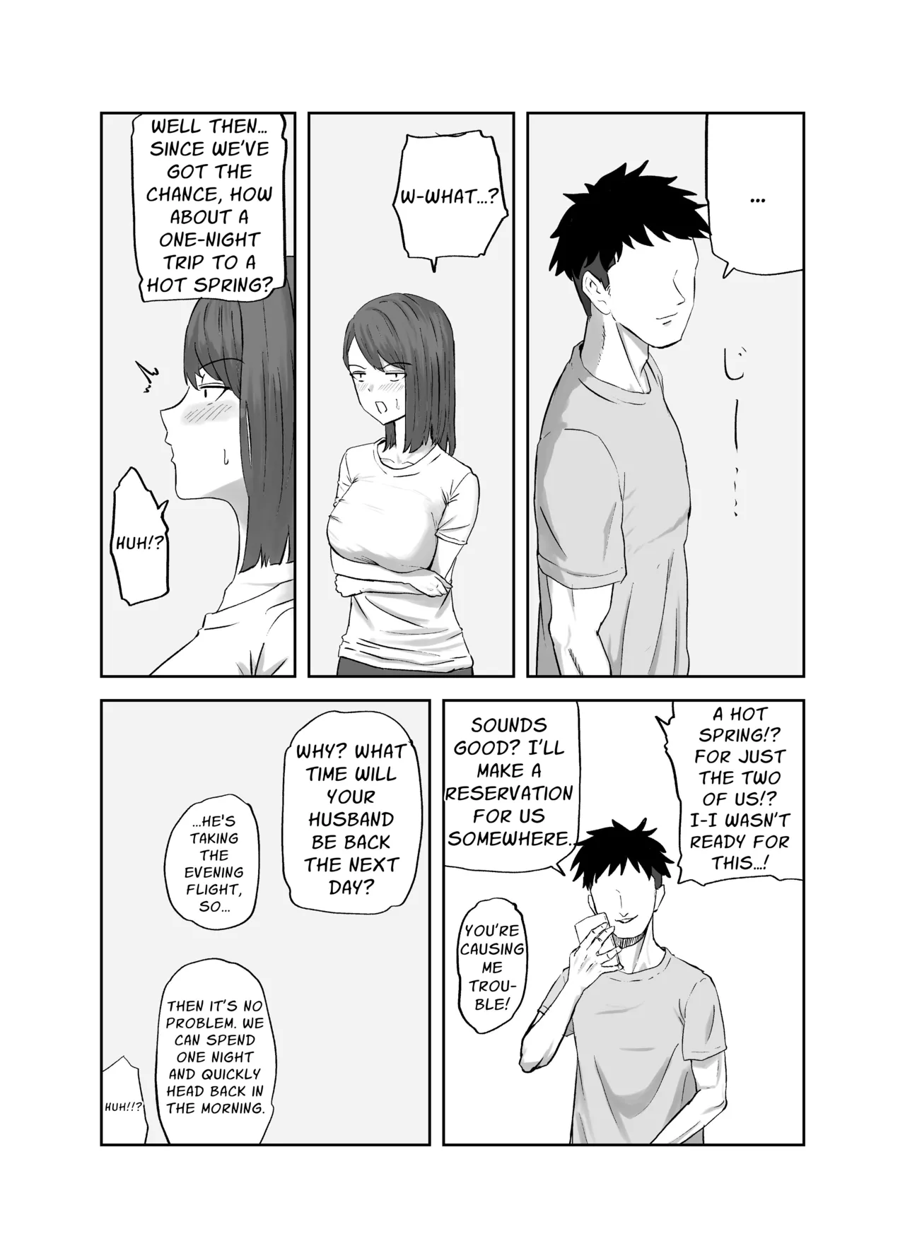 Maruyama-san no Himitsu Onsen Ryokou 1 | Maruyama’s Secret Hot-spring Trip 1 page 5 full