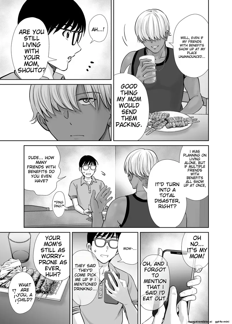 Haha Suwappingu 1 〜Ore no Kaa-san Wo Sashidashite Yanmama to Yari Makutta Hanashi〜 page 7 full