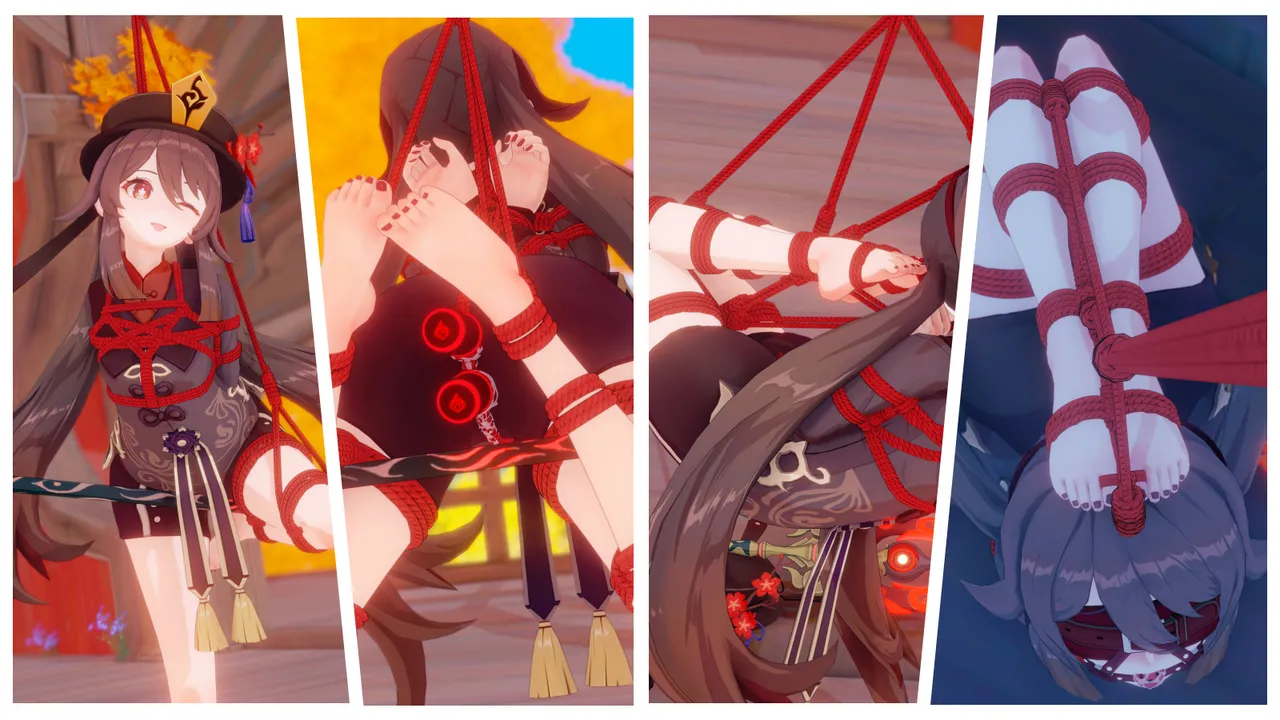 HuTao 火蝶囚于蛛网之上 杂图 page 1 full